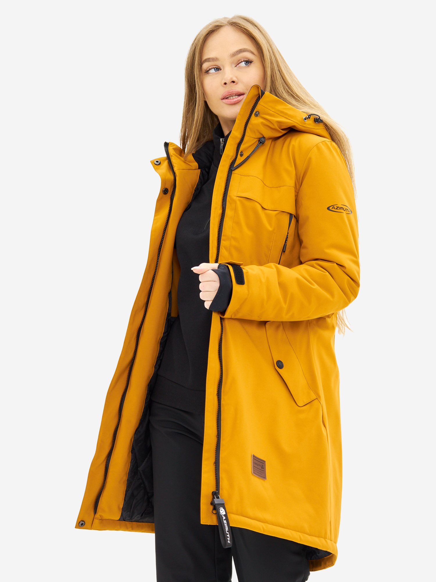 

Парка женская Azimuth мембранная демисезонная, Желтый