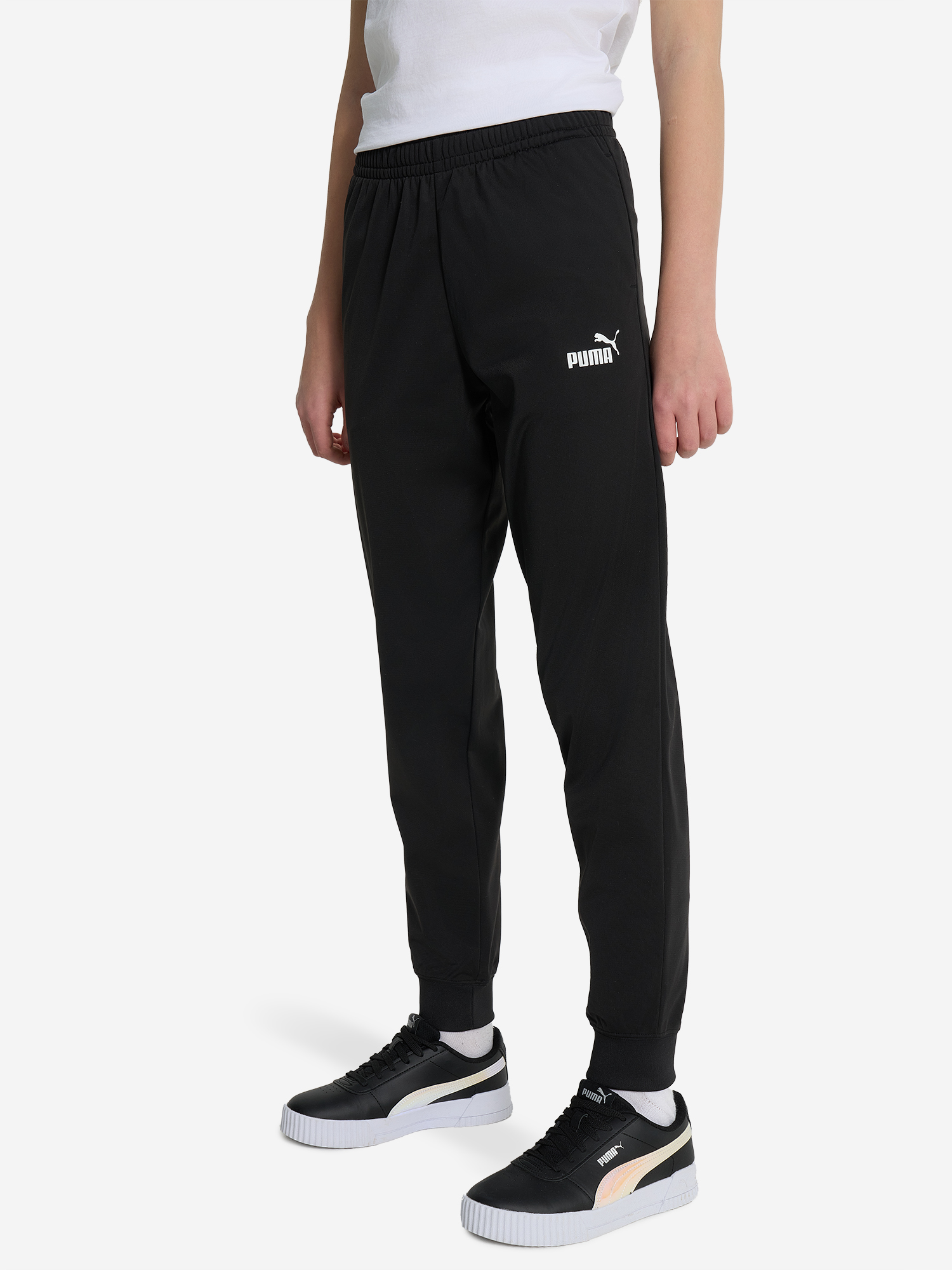 фото Костюм для девочек puma poly, черный