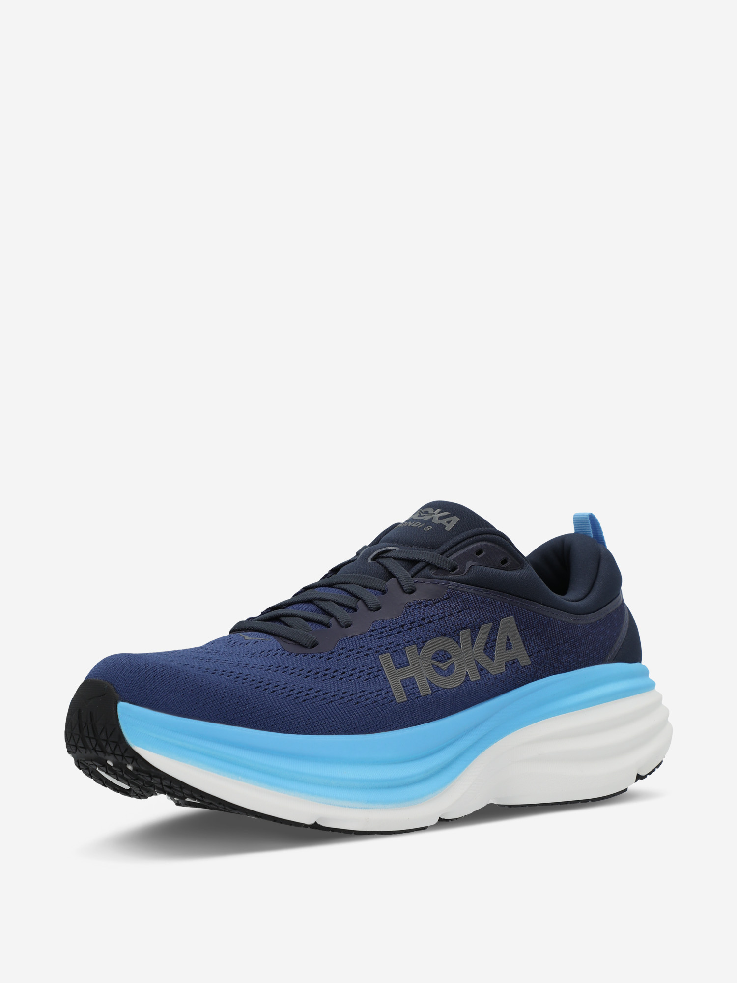 Кроссовки мужские Hoka One One Bondi 8, Синий Вид№3