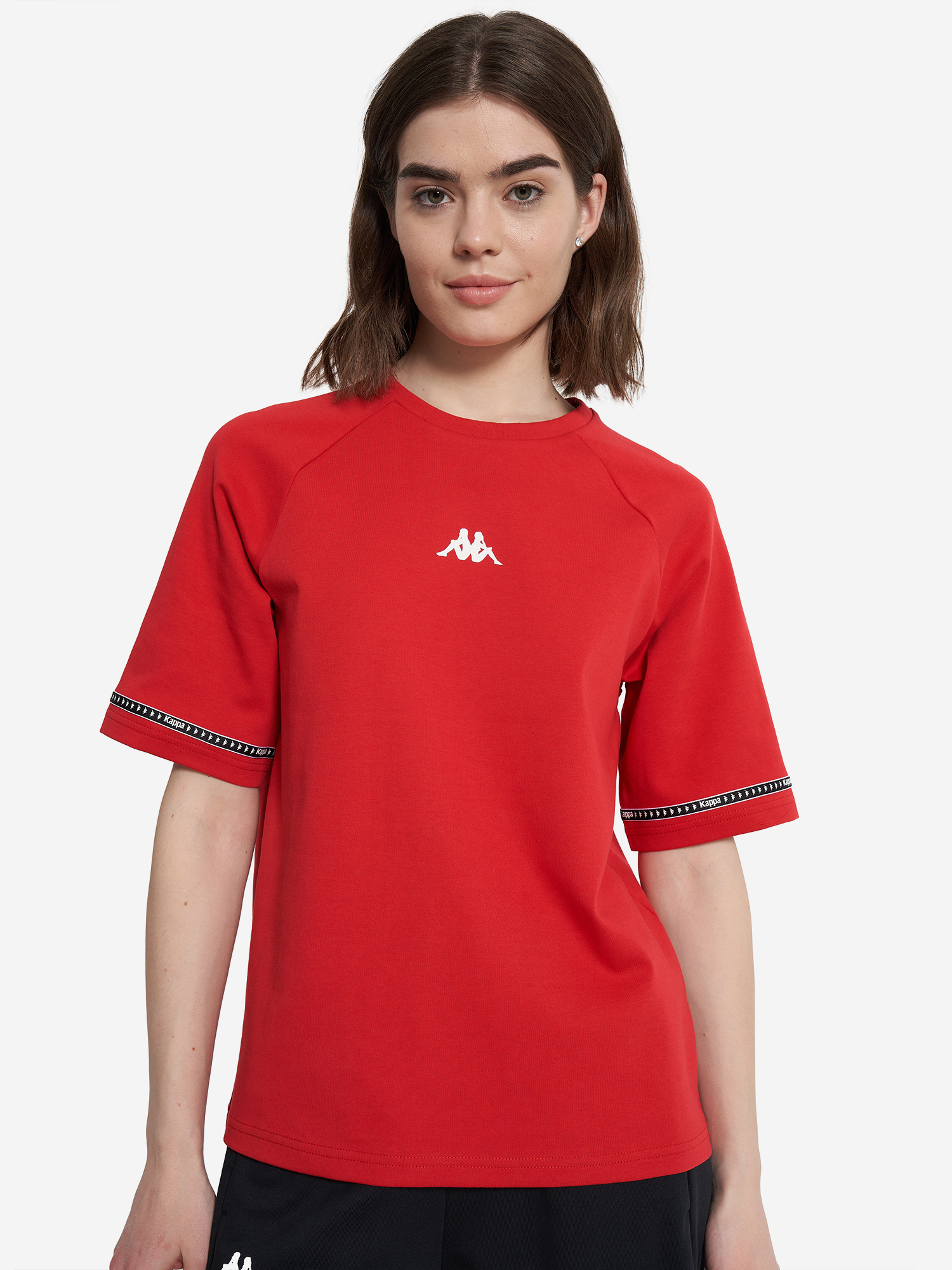 Футболка женская Kappa, красный, арт. 137690kap-r3