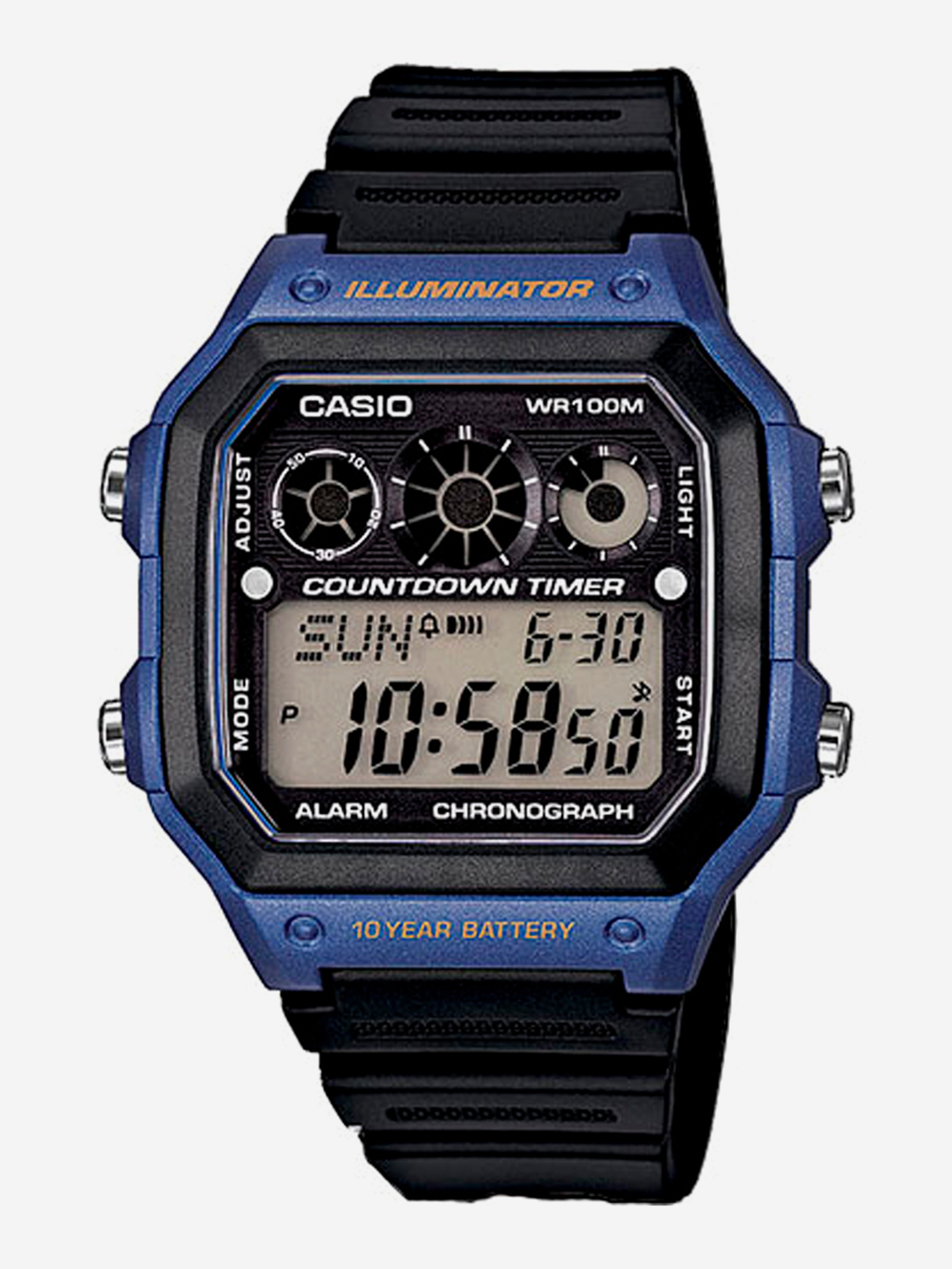 

Наручные часы Casio AE-1300WH-2A, Черный