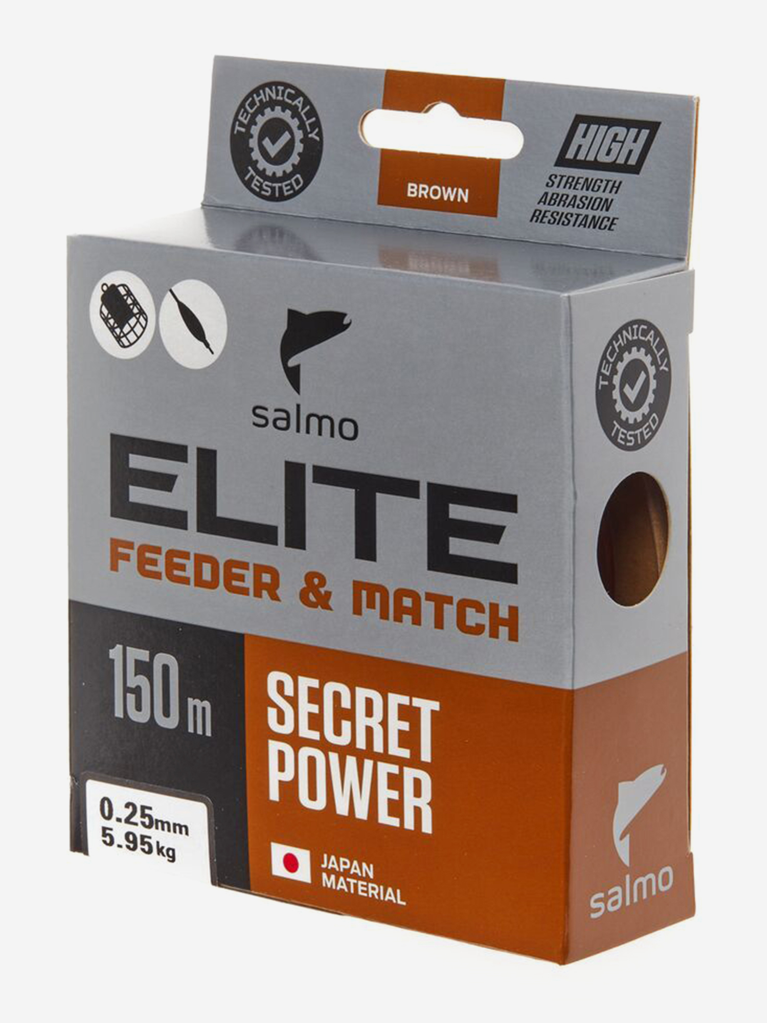 Изображение товара Леска рыболовная Salmo Elite FEEDER & MATCH монофильная 150 м диаметр 0,25 мм