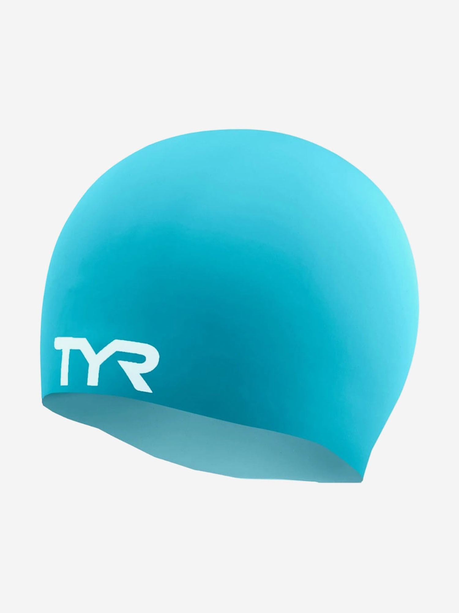 

Шапочка для плавания TYR Wrinkle Free Silicone Cap, Голубой