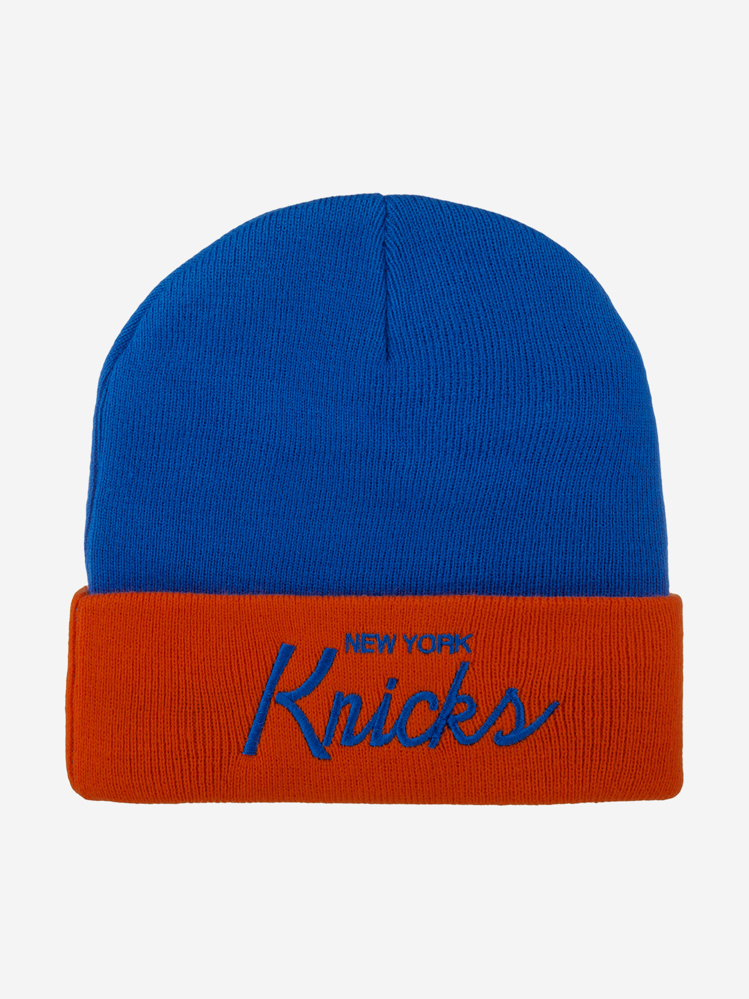 Шапка с отворотом MITCHELL NESS MN-NBA-EU174-NYKNIC-BLU New York Knicks NBA (синий), Синий 58-929XDOXM4K-06, размер Без размера - фото 2