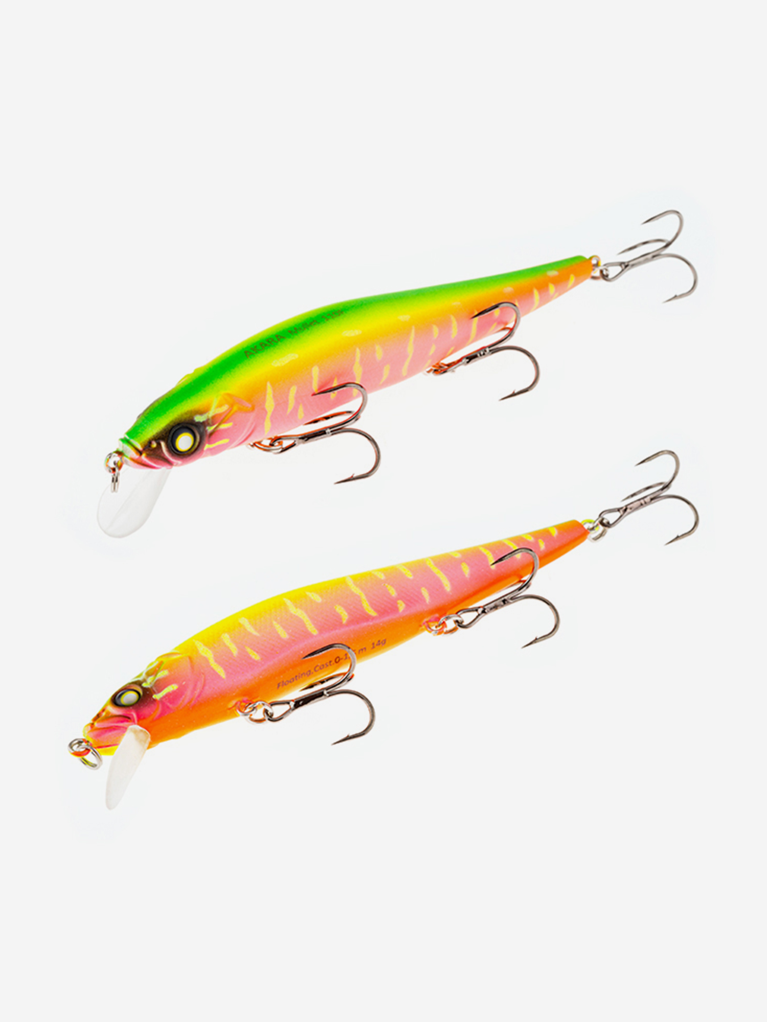 

Воблер Akara Mullet 110F 14 гр. (1/2 oz 4,3 in) A207, Мультицвет
