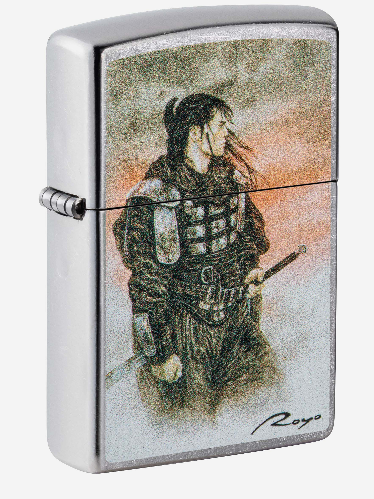 

Зажигалка бензиновая ZIPPO 49767 Luis Royo, Серебряный