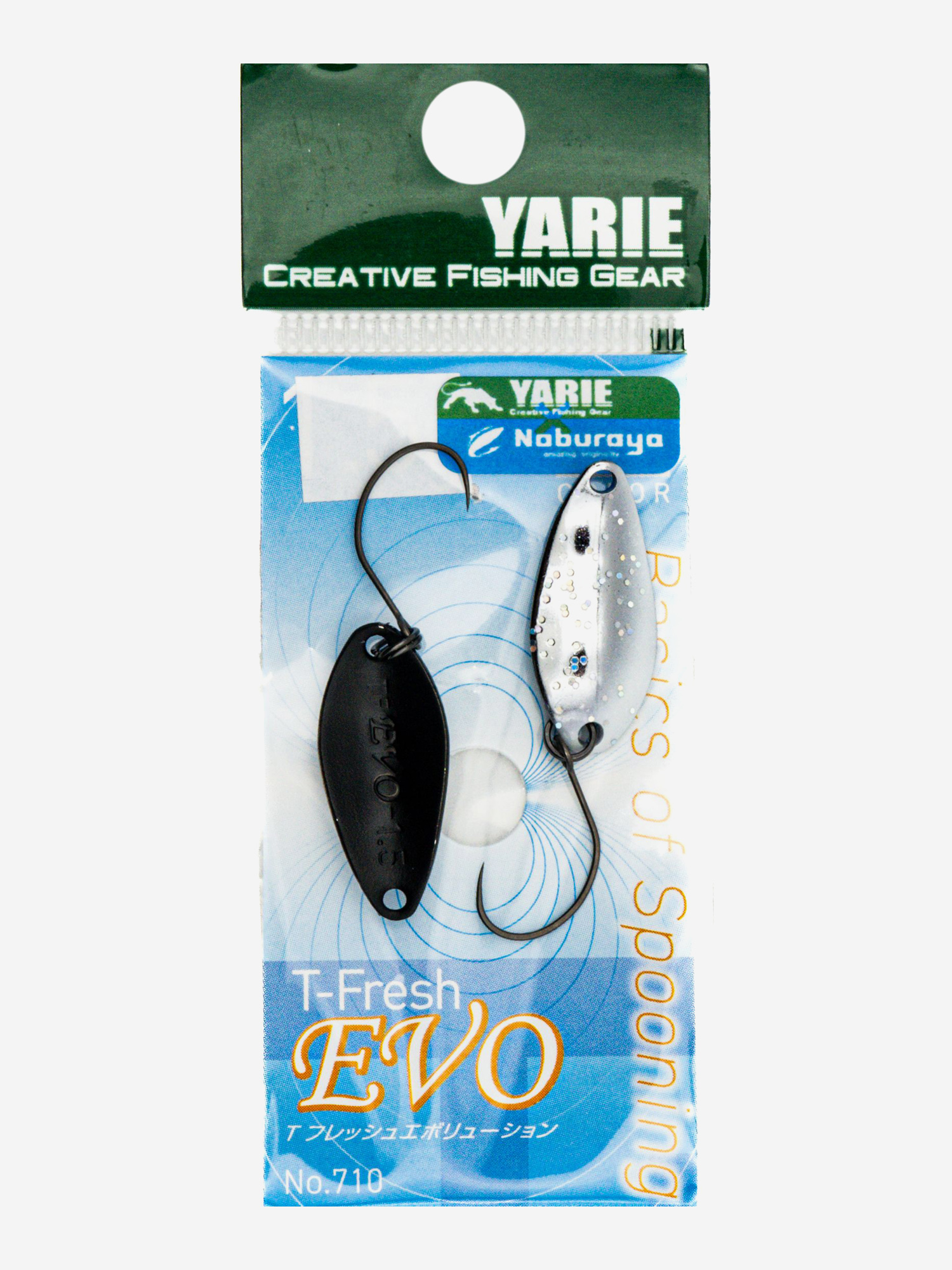 

Блесна Yarie №710 T-Fresh EVO,  гр, Agony White 2, Мультицвет