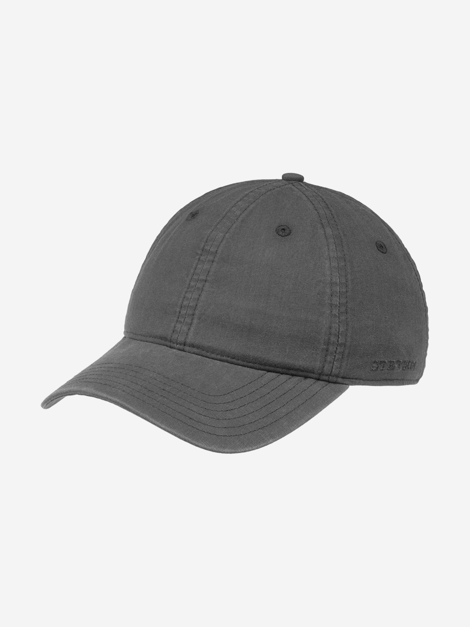 Бейсболка STETSON 7711102 BASEBALL CAP DELAVE ORGANIC (черный), Черный