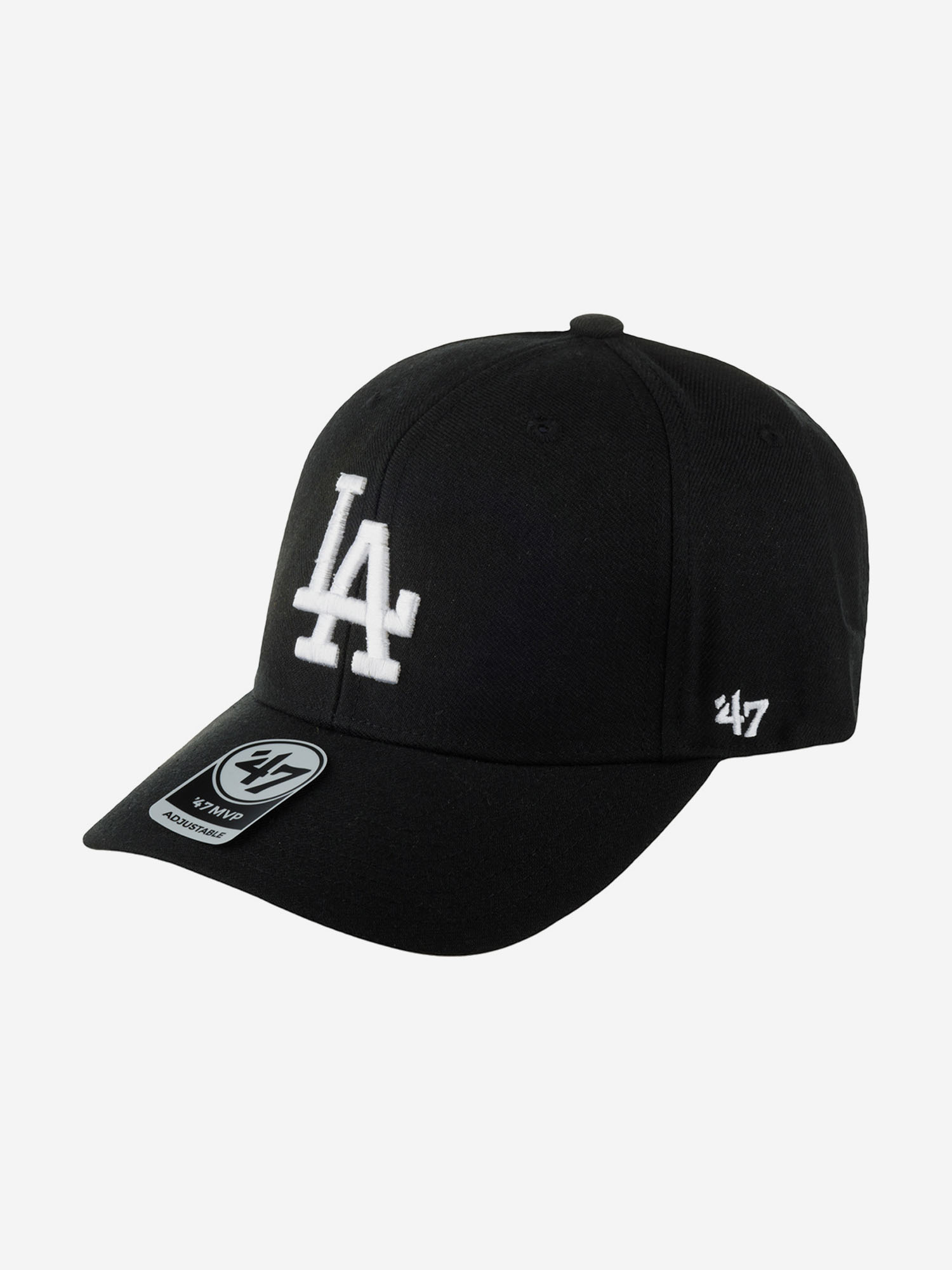 

Бейсболка 47 BRAND B-MVP12WBV-BKW Los Angeles Dodgers MLB (черный), Черный