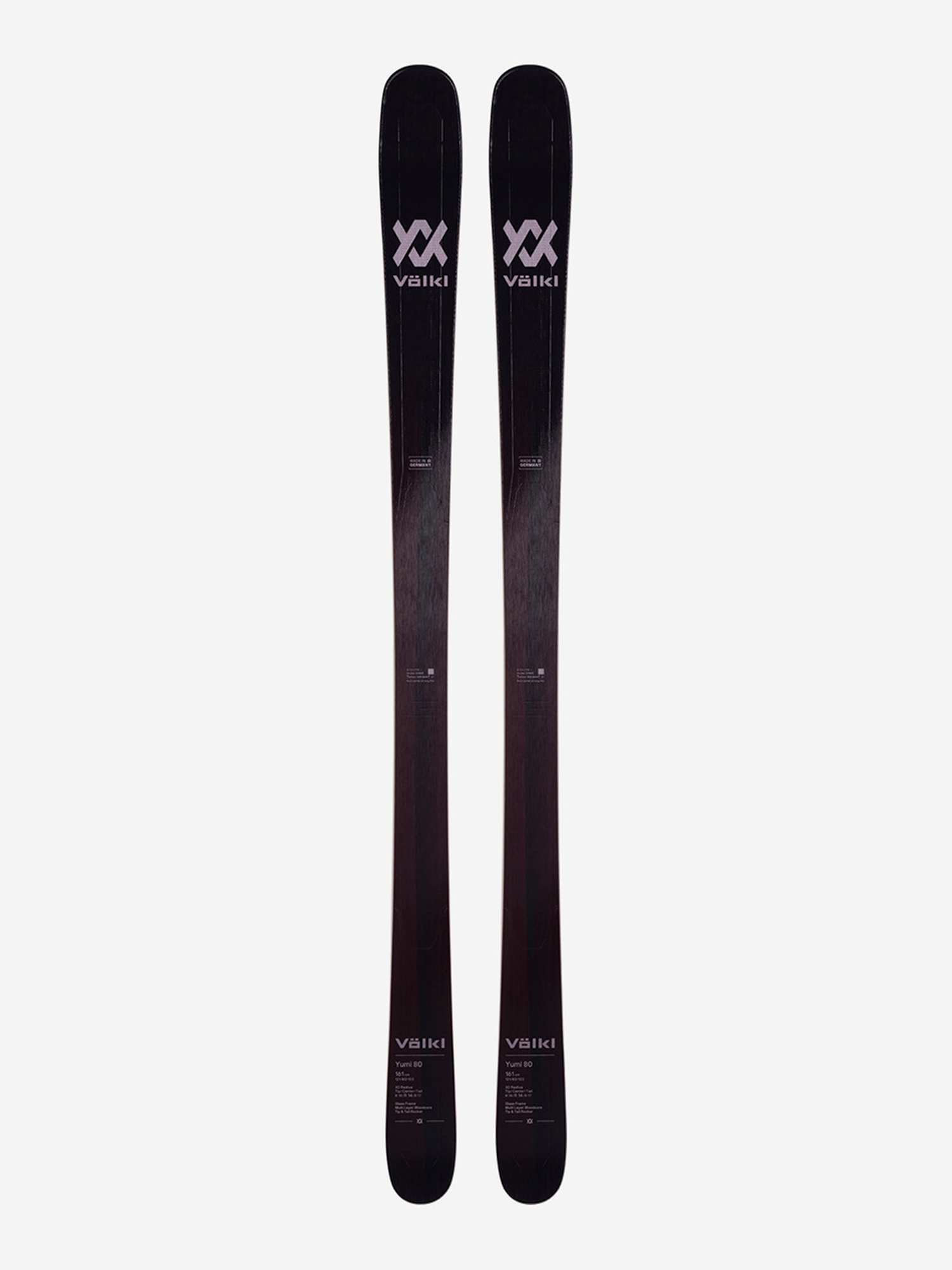 

Горные лыжи Volkl Yumi 80 + Attack 11 GW 21/22, Черный