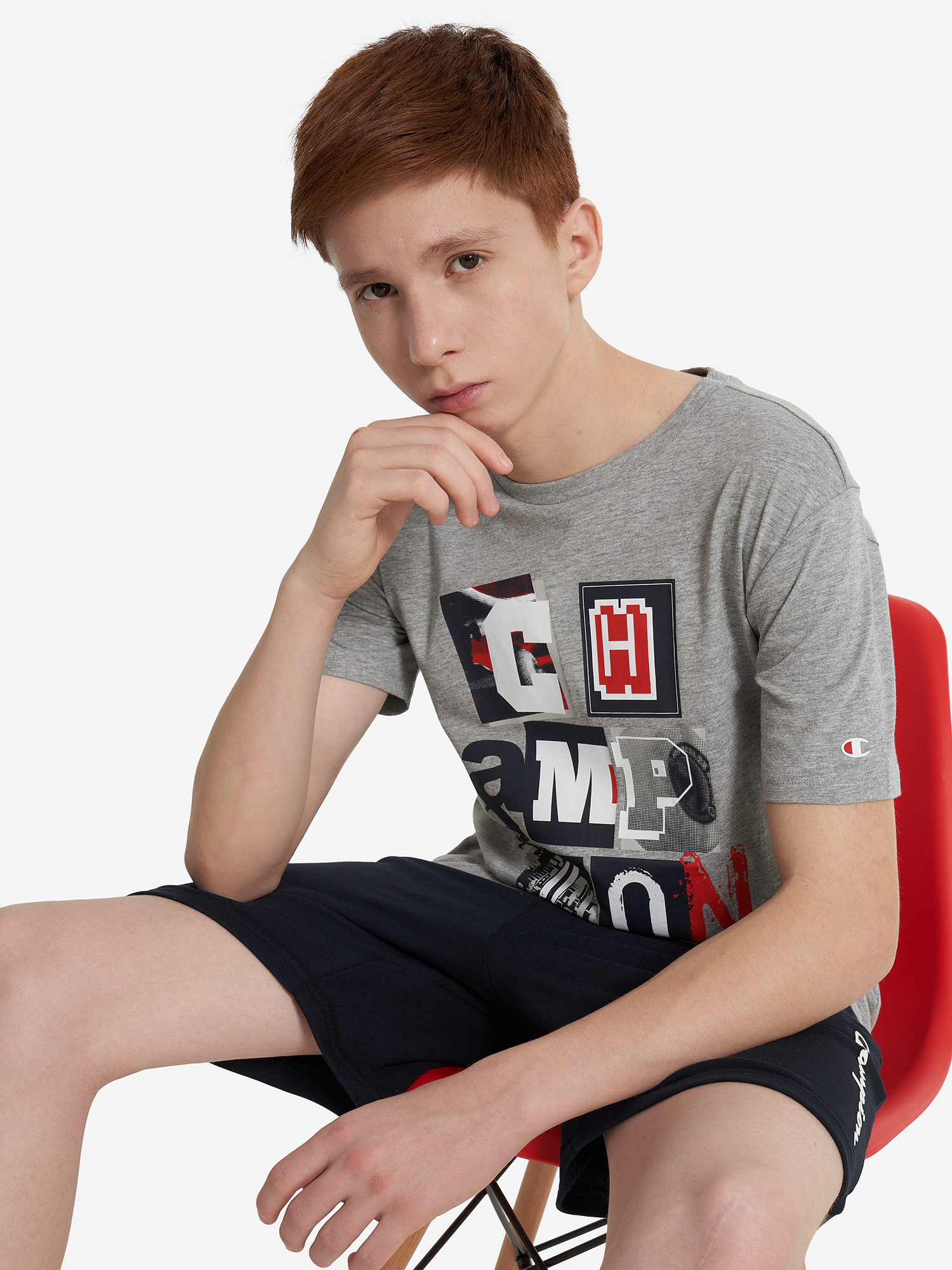 

Футболка для мальчиков Champion, Серый