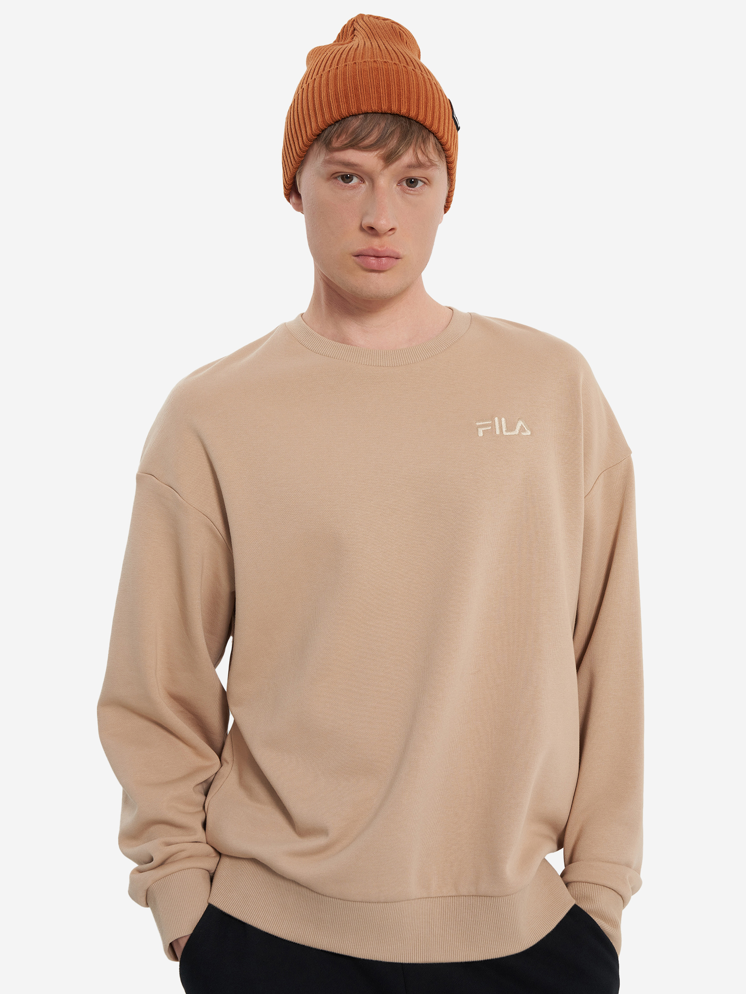 фото Шапка fila, оранжевый