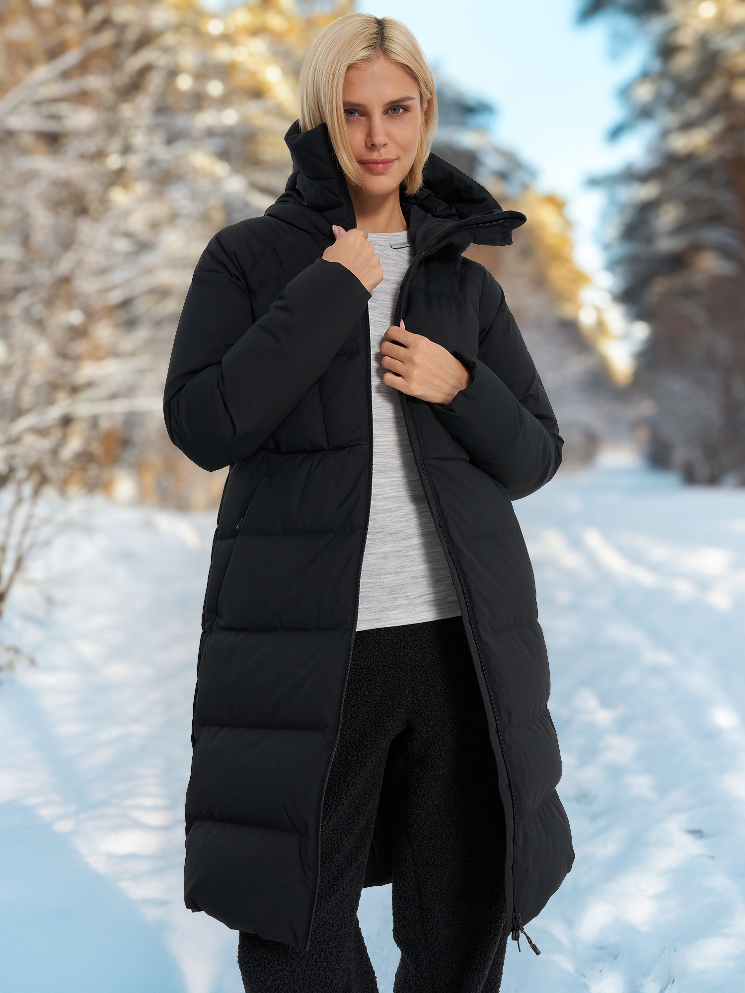 

Пуховик женский Northland, Черный