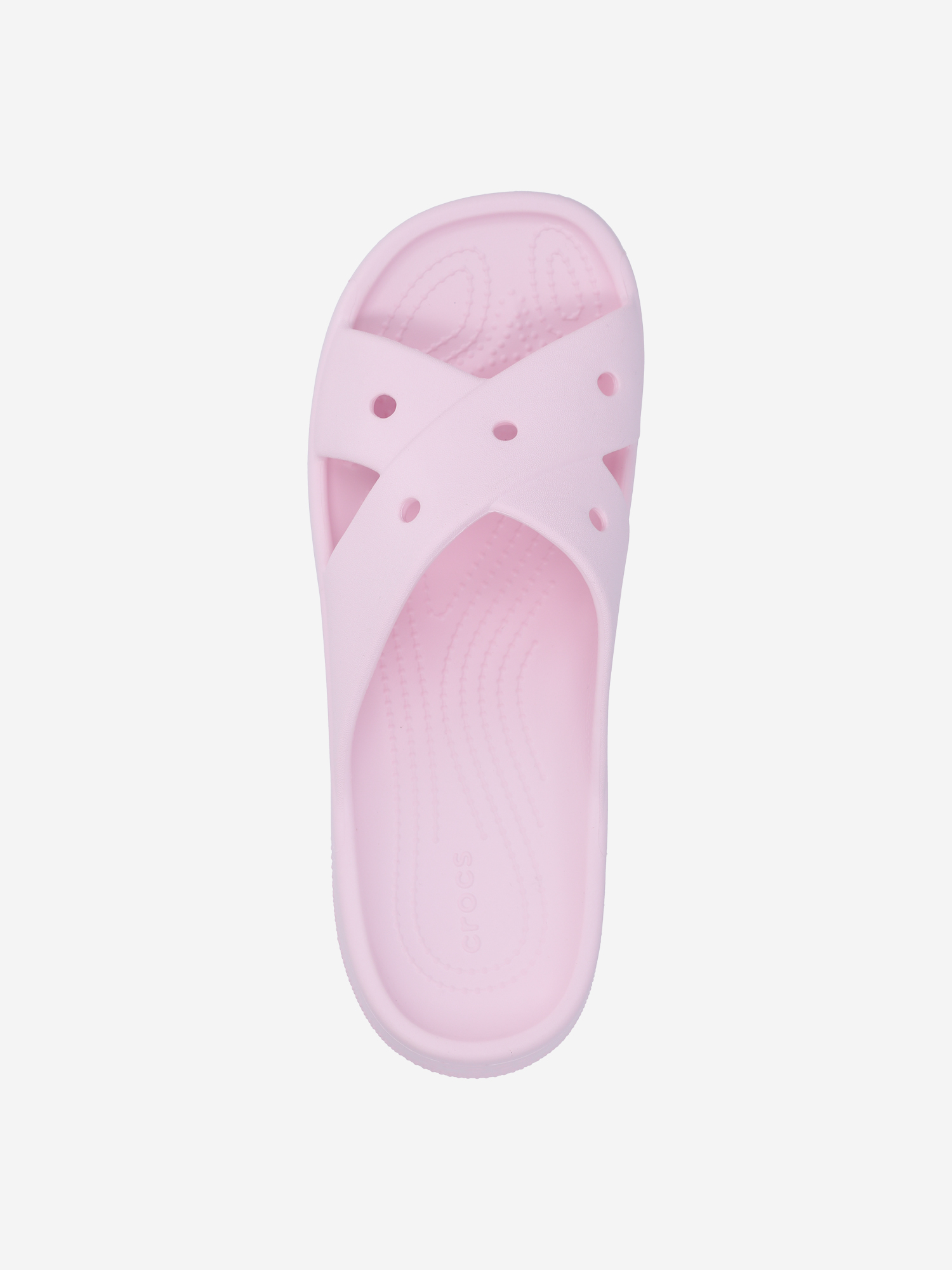 фото Шлепанцы женские crocs cl womens cross strap, розовый