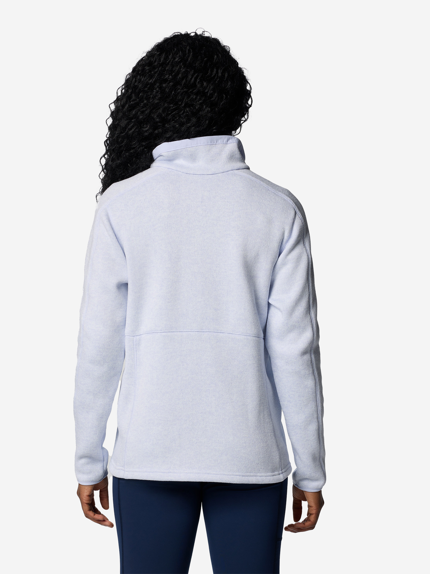 Джемпер флисовый женский Columbia Sweater Weather Full Zip II, Голубой 2085721CLB-581, размер 42 - фото 2