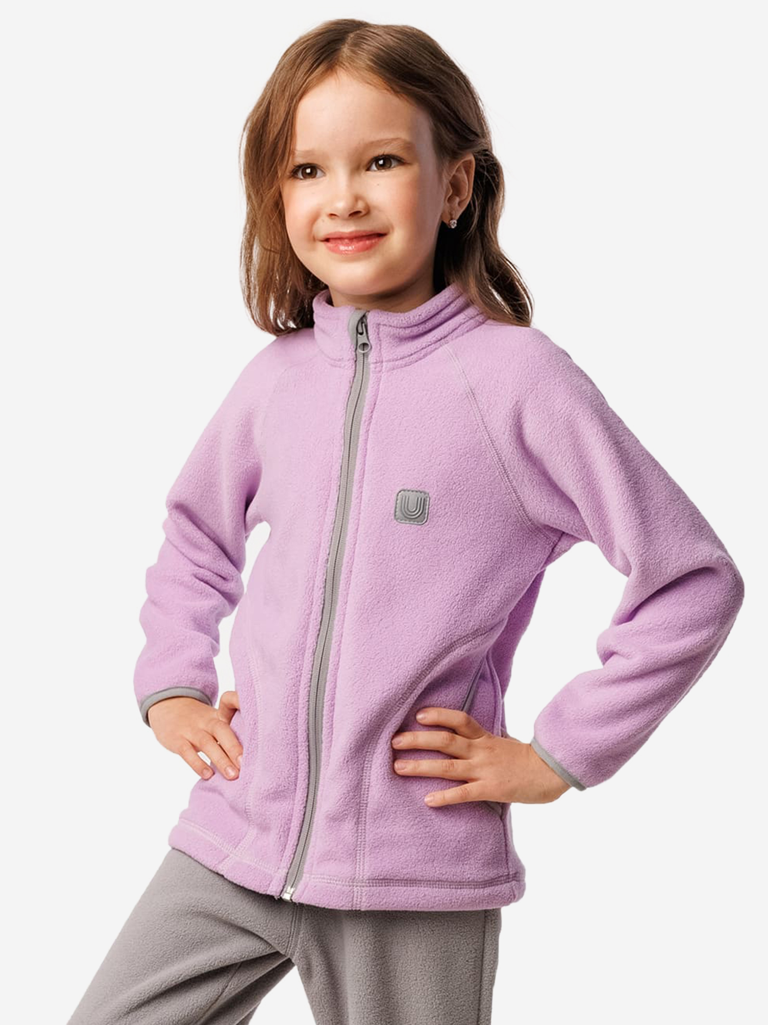 

Кофта флисовая UKI KIDS, Розовый