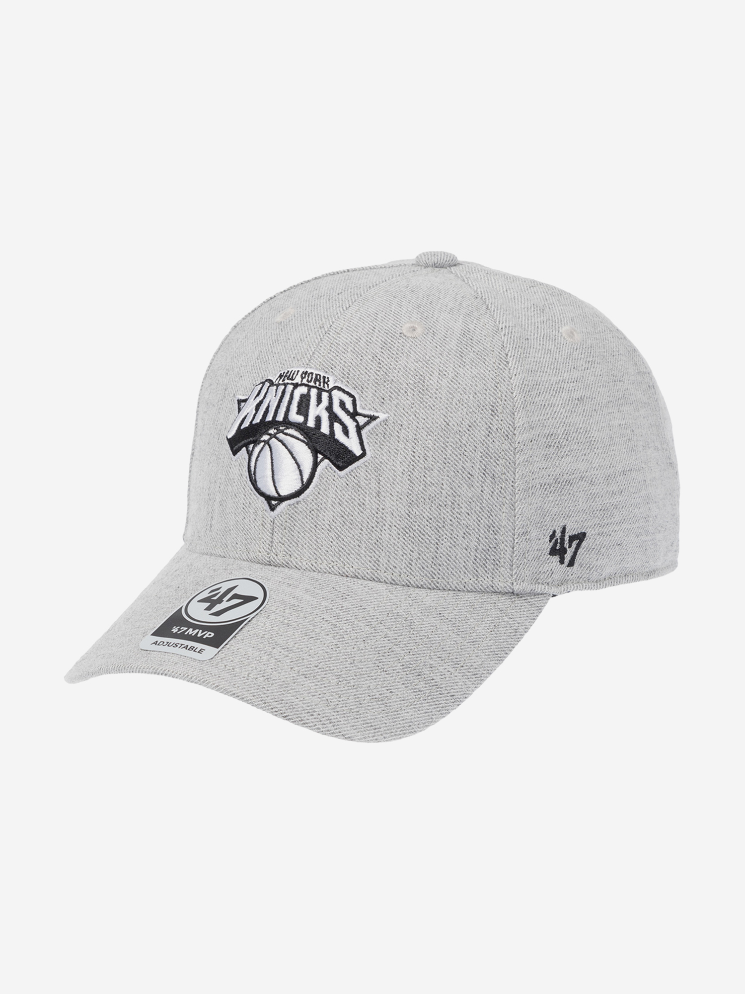 Изображение товара Бейсболка 47 BRAND K-STMCD14WHV-CCA New York Knicks NBA серый