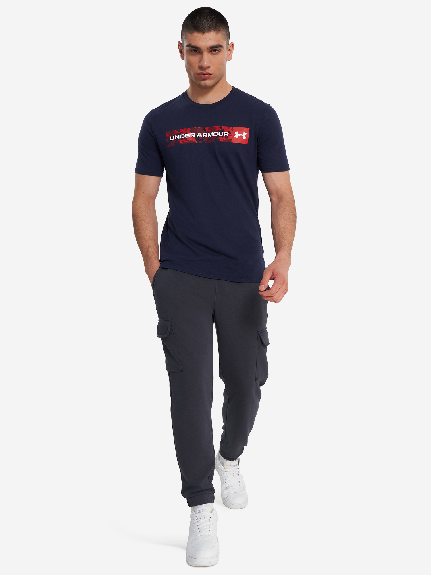 фото Футболка мужская under armour, синий