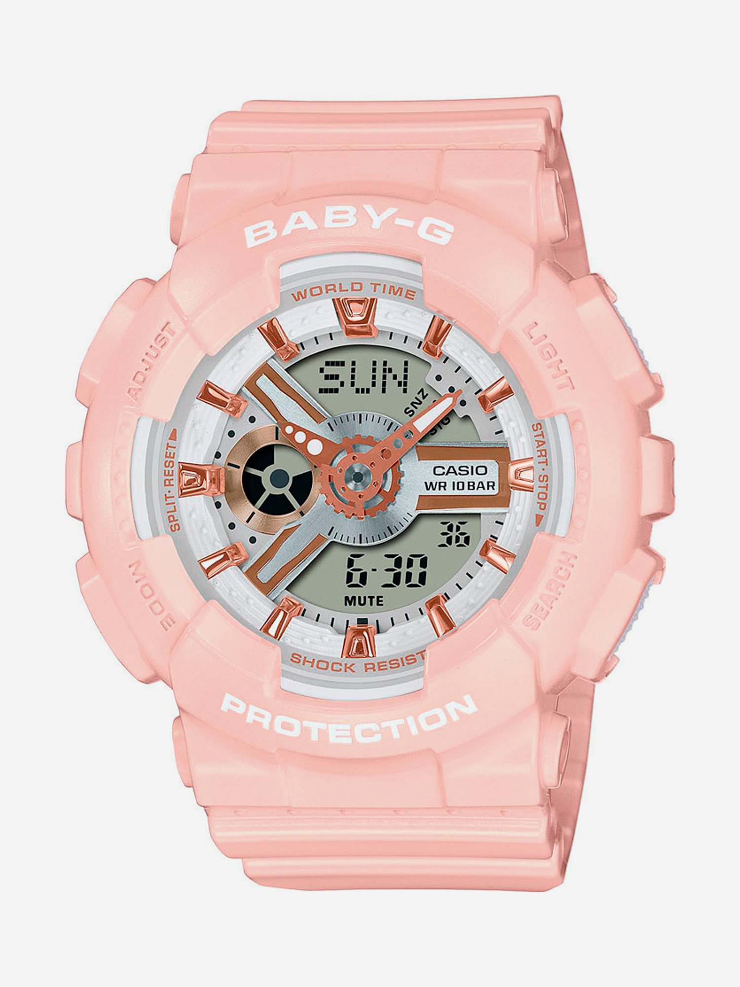 

Спортивные часы CASIO BA-110RG-4A, Розовый