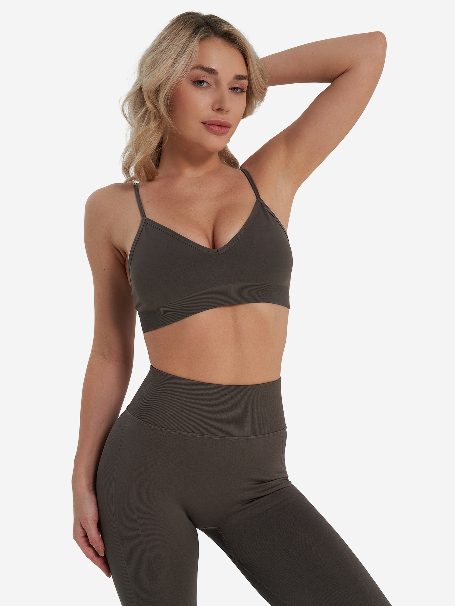 

Топ бра спортивный Demix, Коричневый