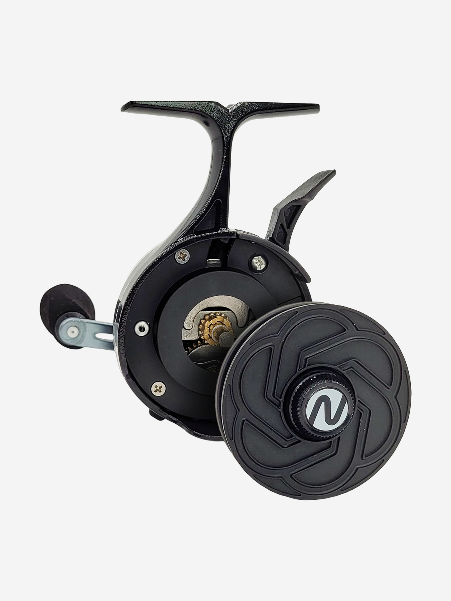 Изображение товара Катушка зимняя Nautilus LIRA # Black, катушка для удочки с передним фрикционом, Черный