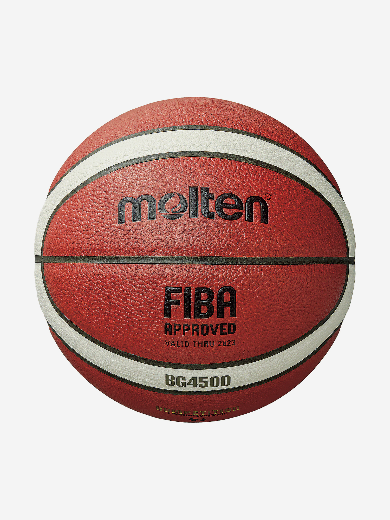 

Мяч баскетбольный Molten FIBA BG4500, Красный