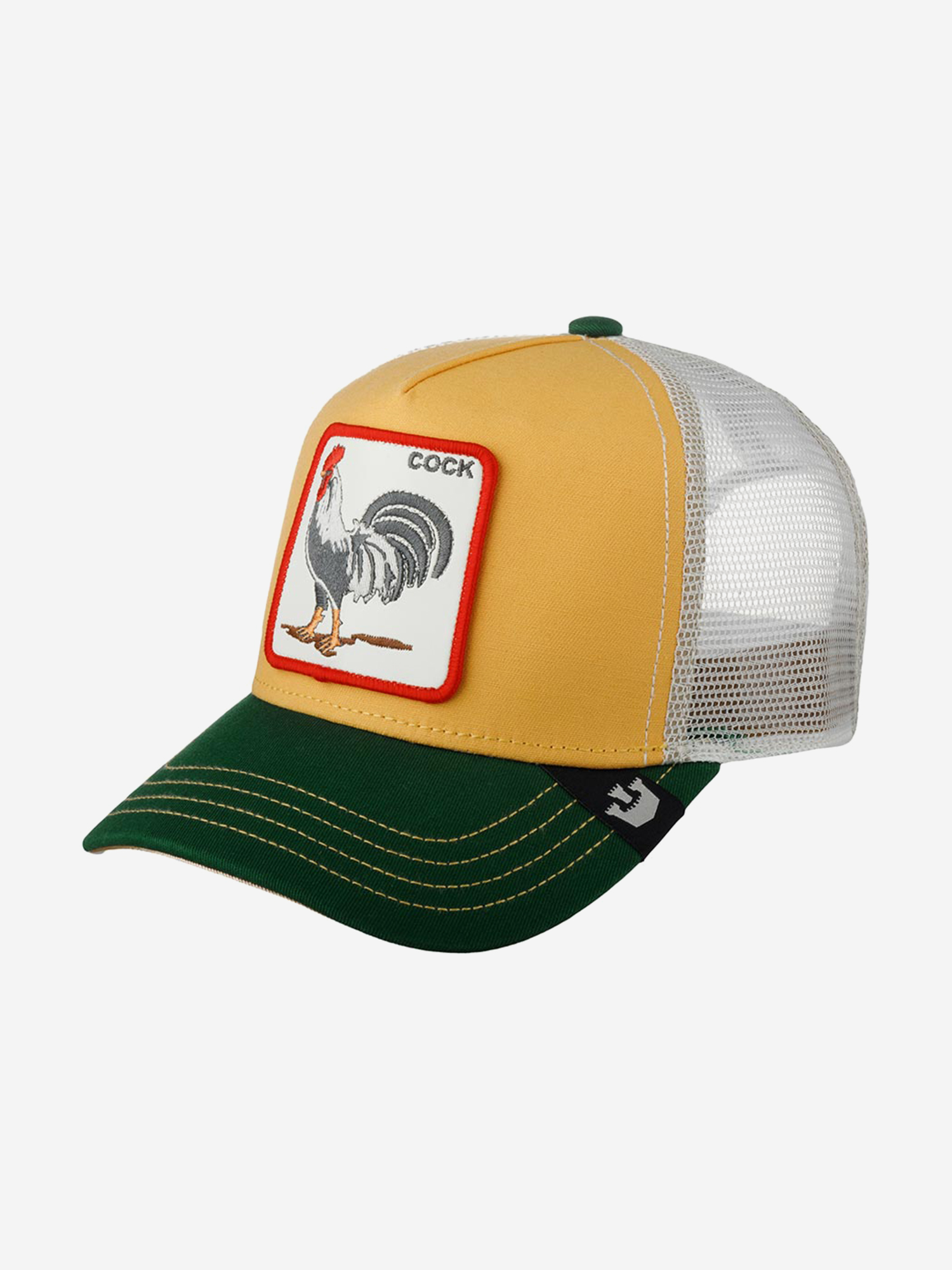 Изображение товара Бейсболка с сеточкой GOORIN BROTHERS 101-0378 желтая зеленая спортивная универсальная