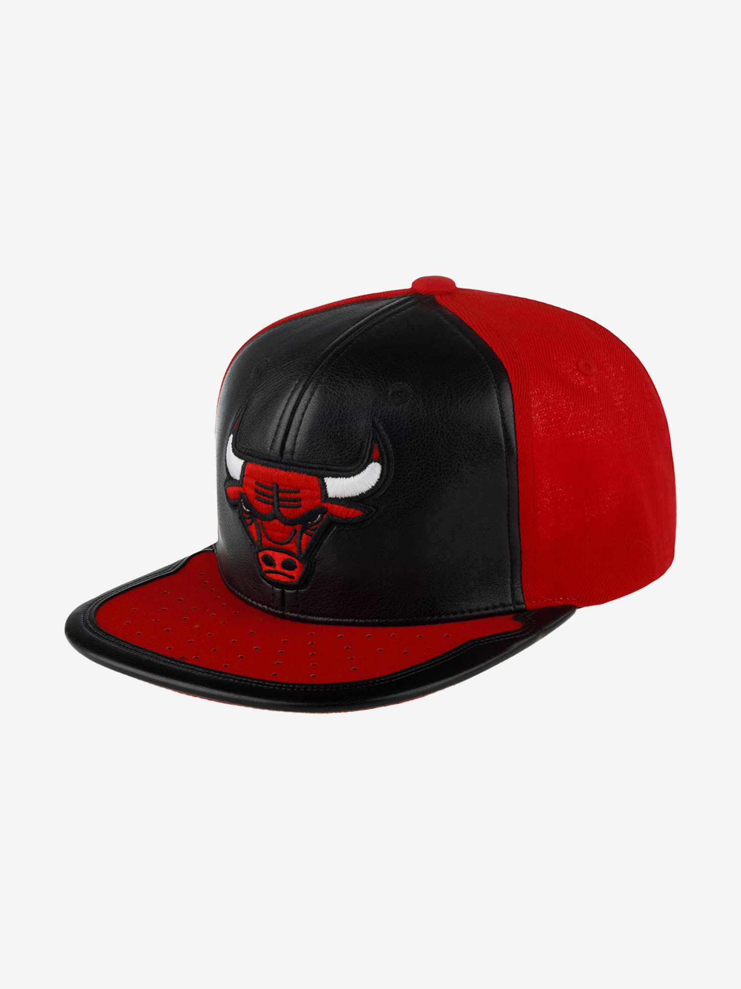 Изображение товара Бейсболка с прямым козырьком MITCHELL NESS Chicago Bulls NBA
