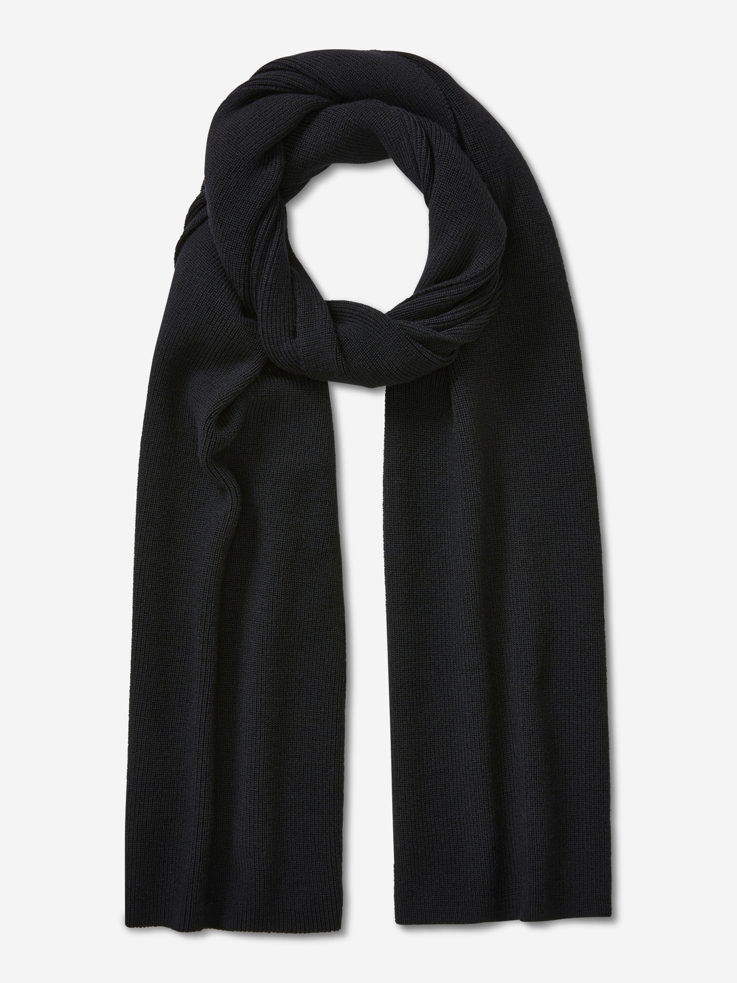 Изображение товара Шарф унисекс FALKE Черный для спортивного стиля