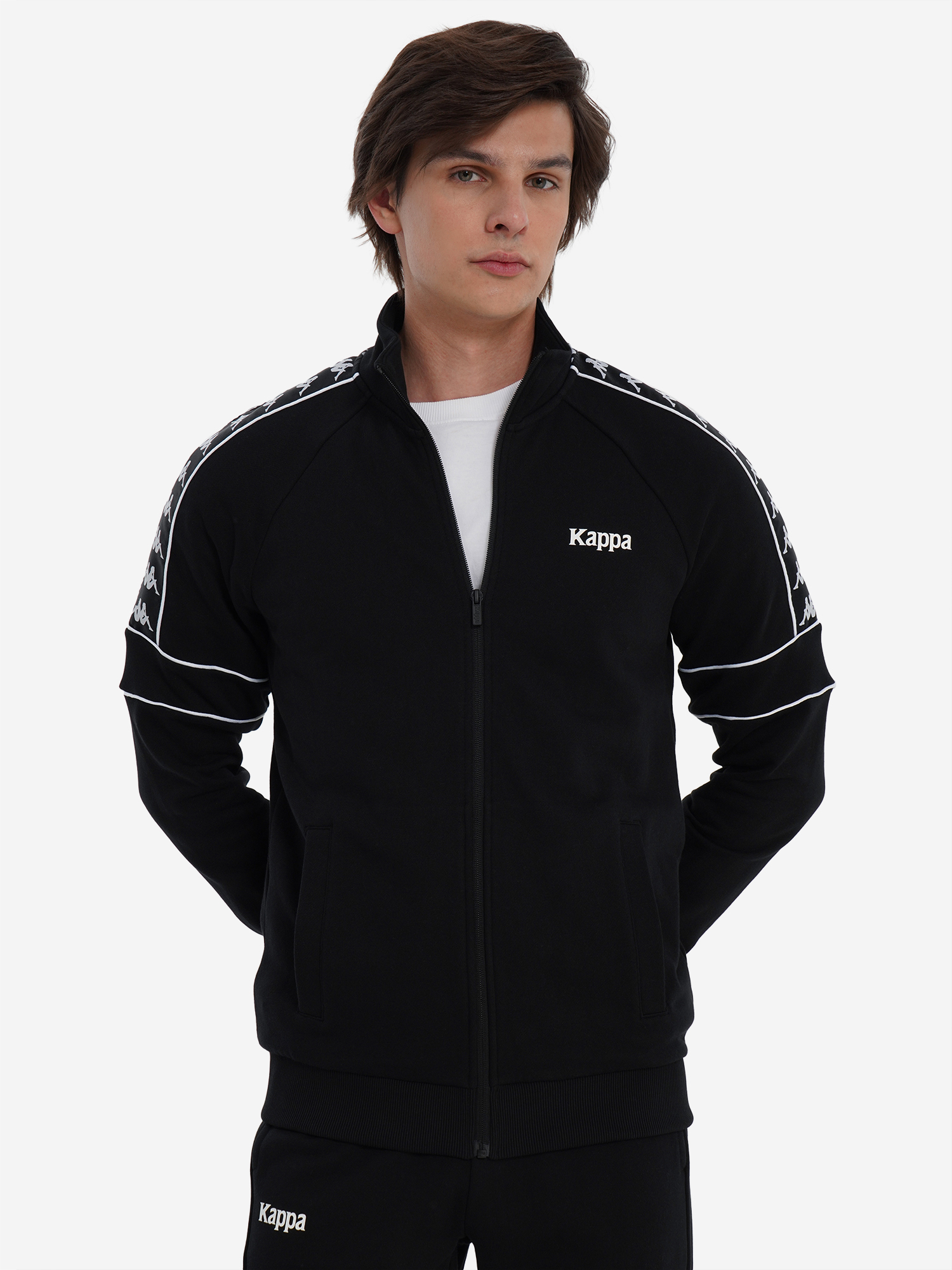 Толстовка Kappa Banda d’Origini, черный, арт. 142756KAP-99