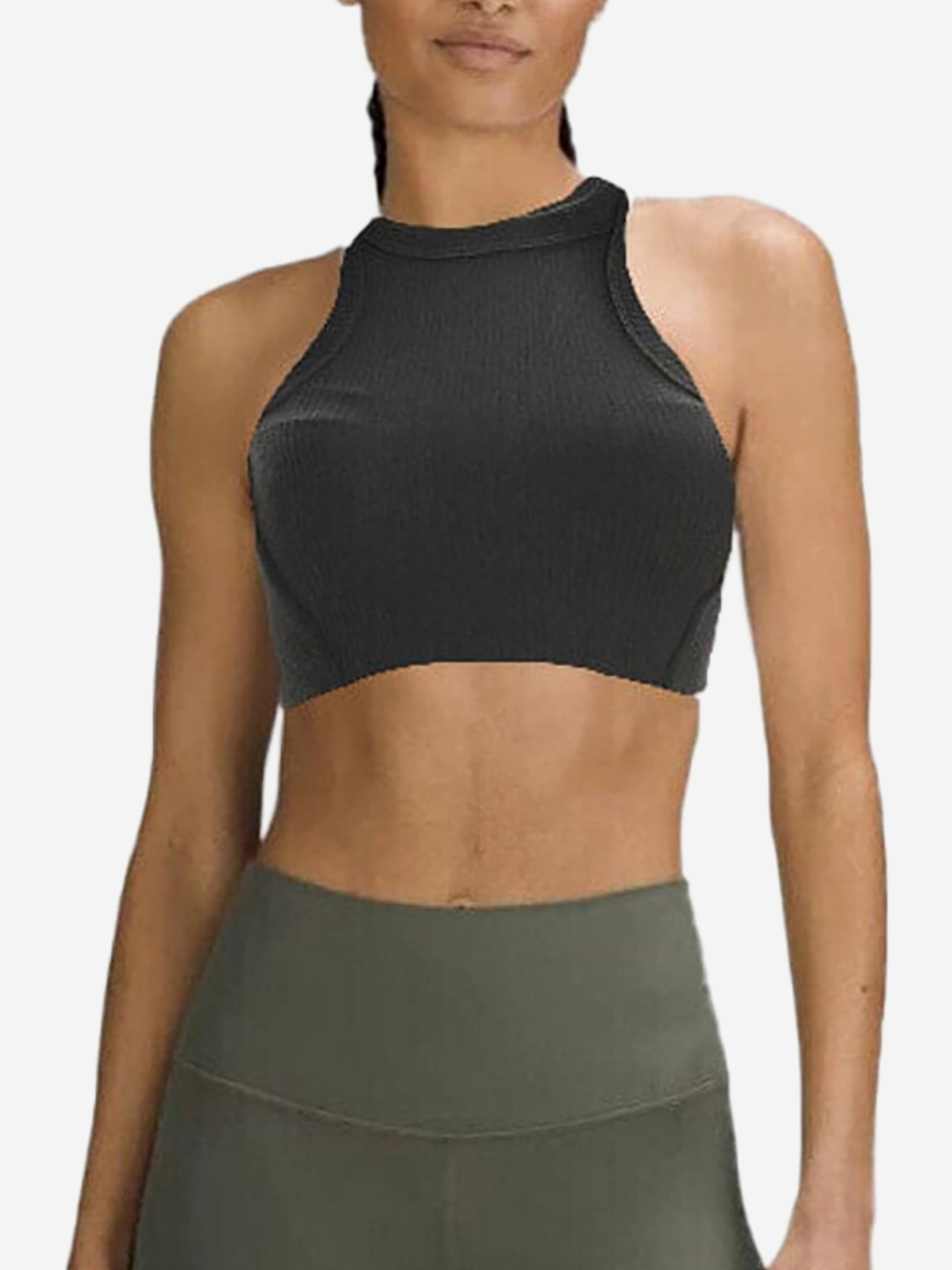 Изображение товара Женский спортивный топ Lululemon с коротким рукавом для активного отдыха