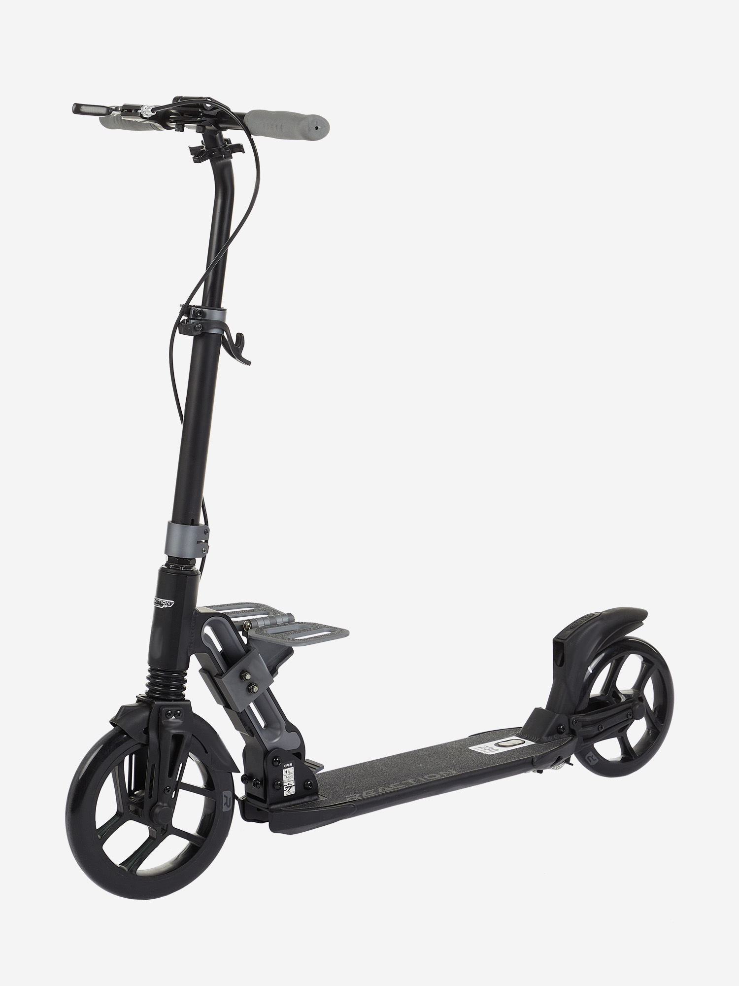 

Самокат Reaction City 2GO, 230 мм, Черный