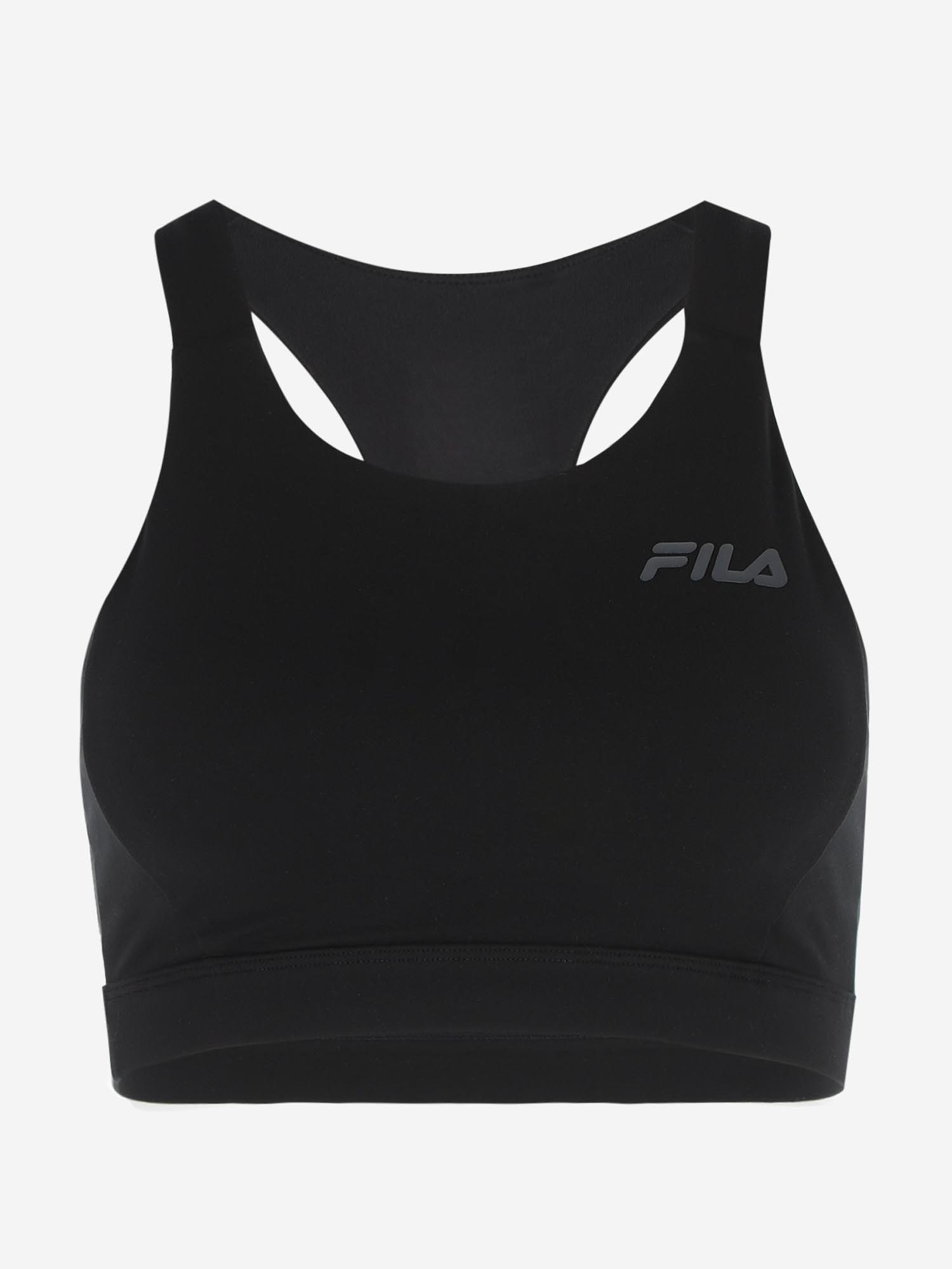 Спортивный топ бра FILA, Черный 125530FLA-99, размер RUS 44 | EUR S - фото 5