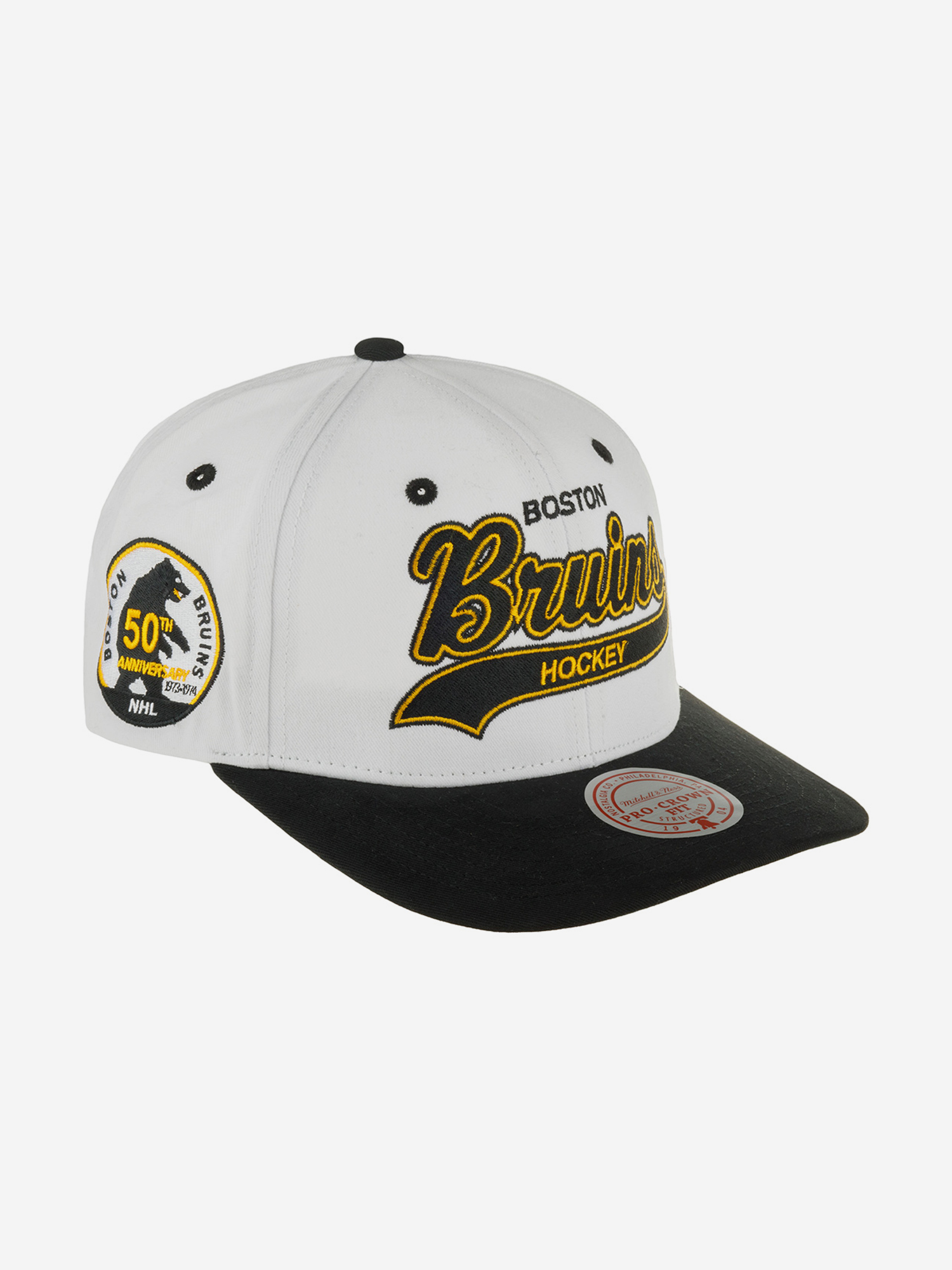 Бейсболка MITCHELL NESS HHSS7285-BBNYYPPPWHIT Boston Bruins NHL (белый), Белый 59-160XDOXM4K-48, размер Без размера - фото 2