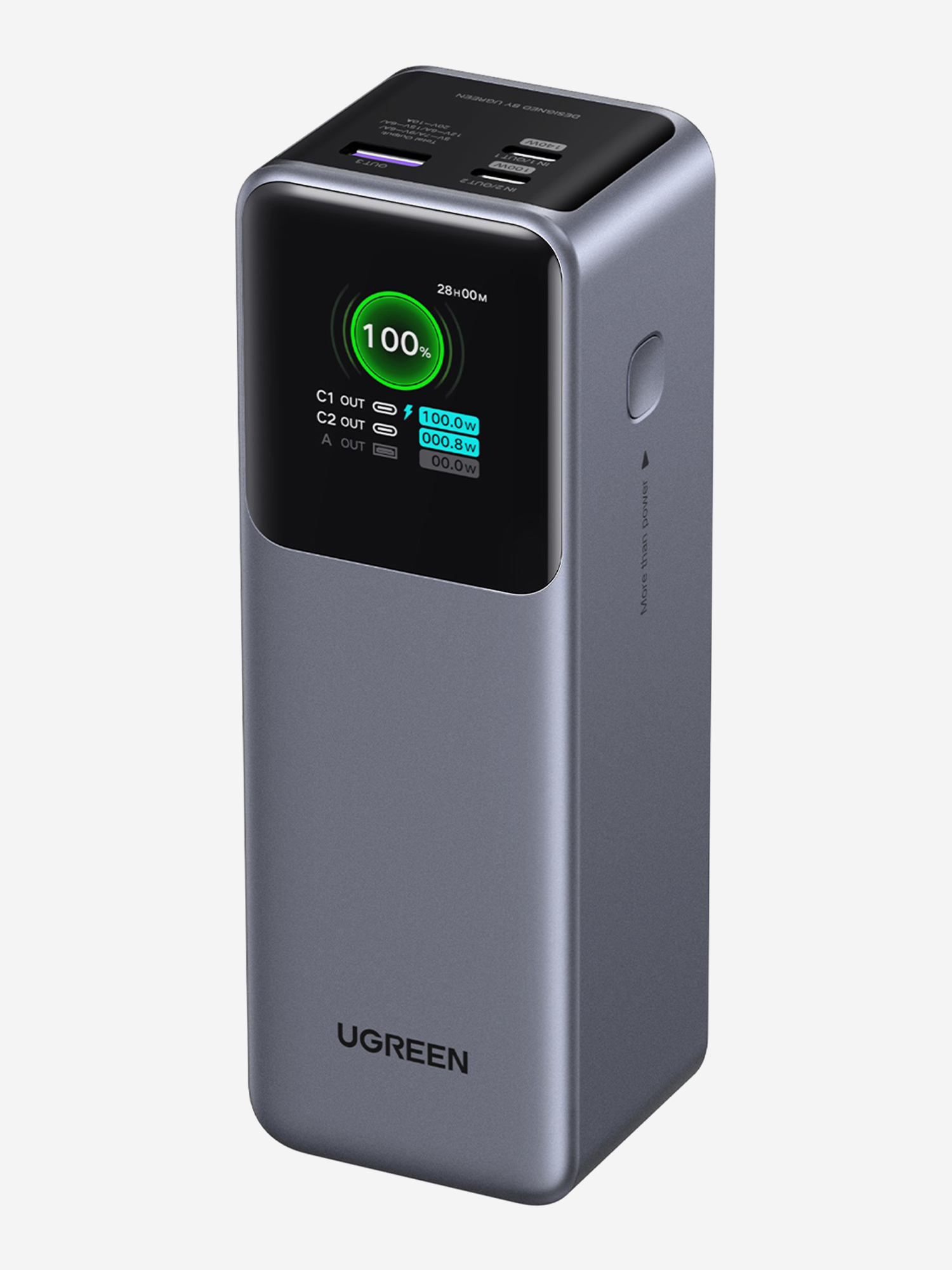 Изображение товара Внешний аккумулятор UGREEN PB722 25000мАч быстрый заряд USB-C