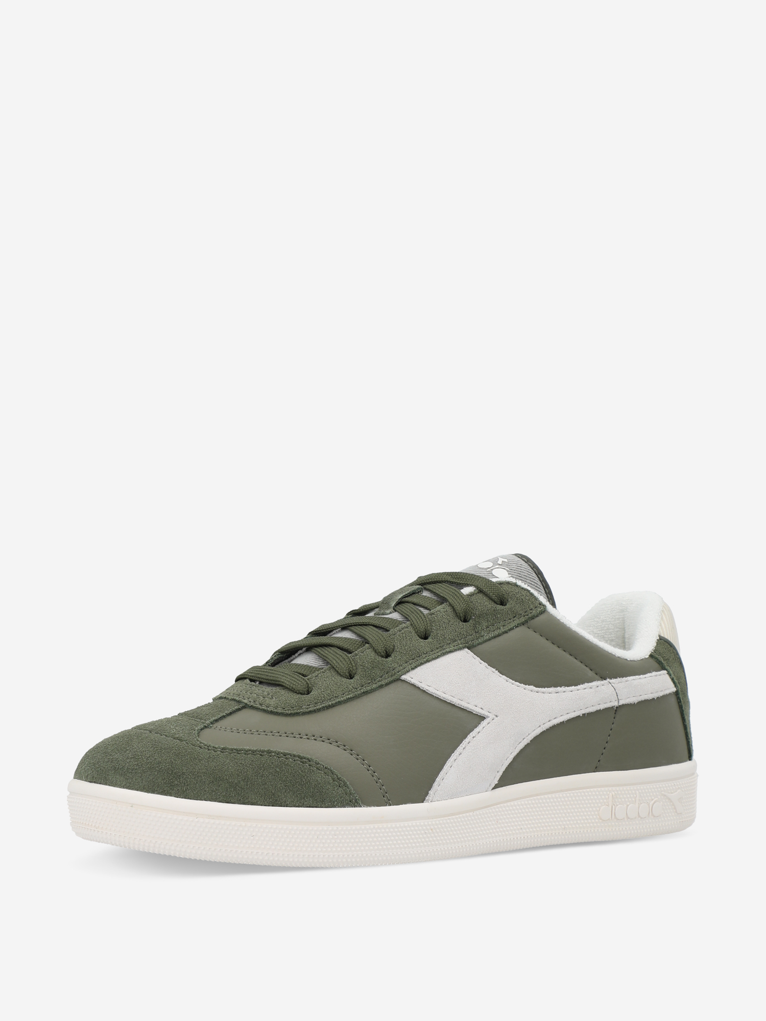 фото Кеды мужские diadora kick sl, зеленый