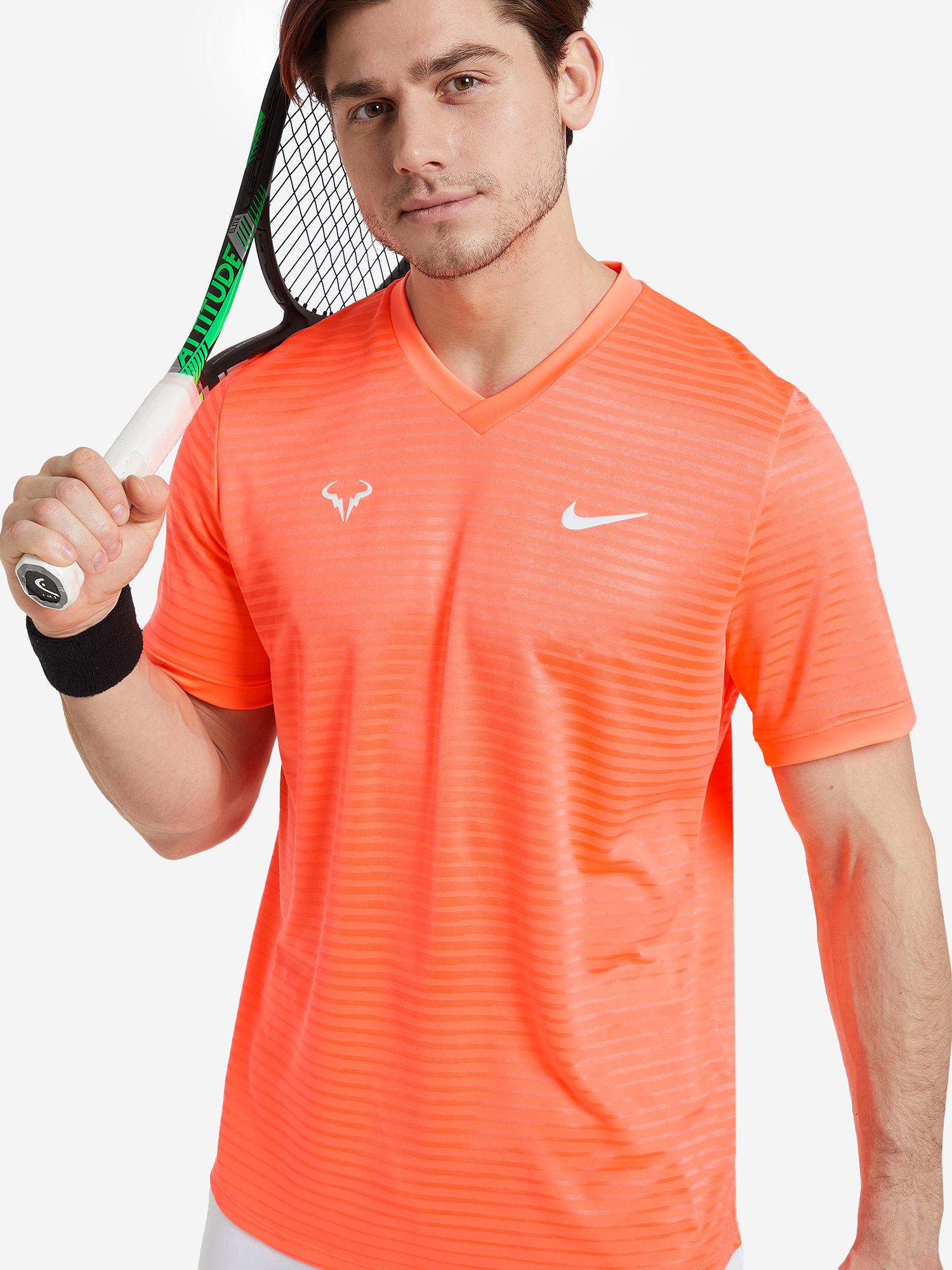 Футболка мужская Nike Rafa Challenger, Розовый CI9148N06-854, размер 44-46