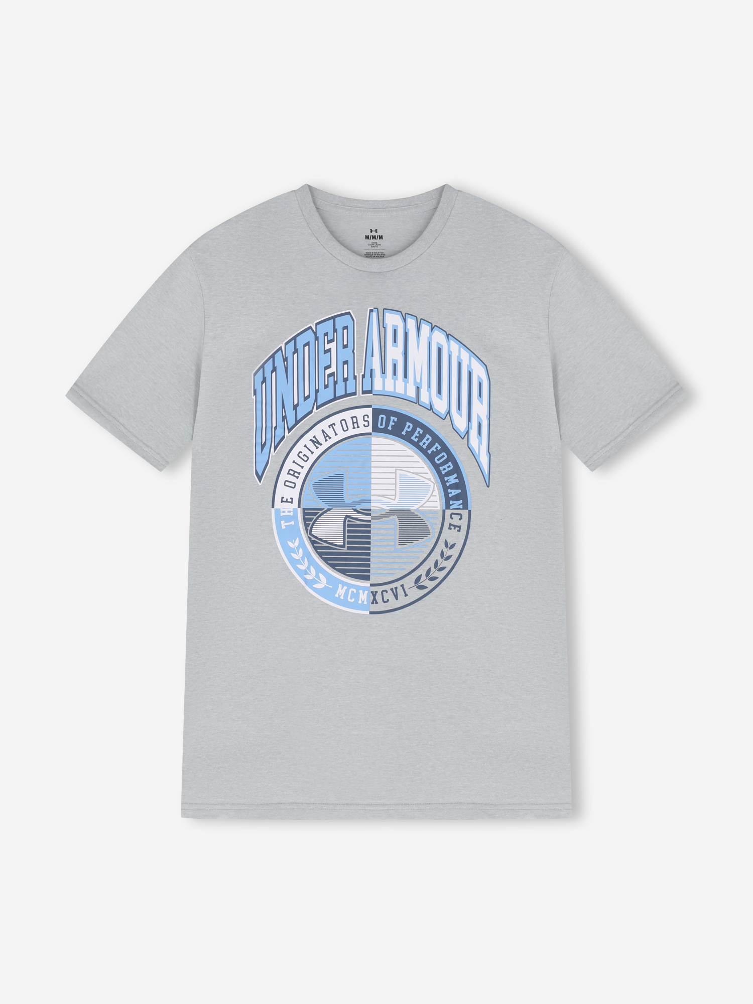 Футболка Under Armour Varsity Crest, серый, арт. 6009249U0F-011