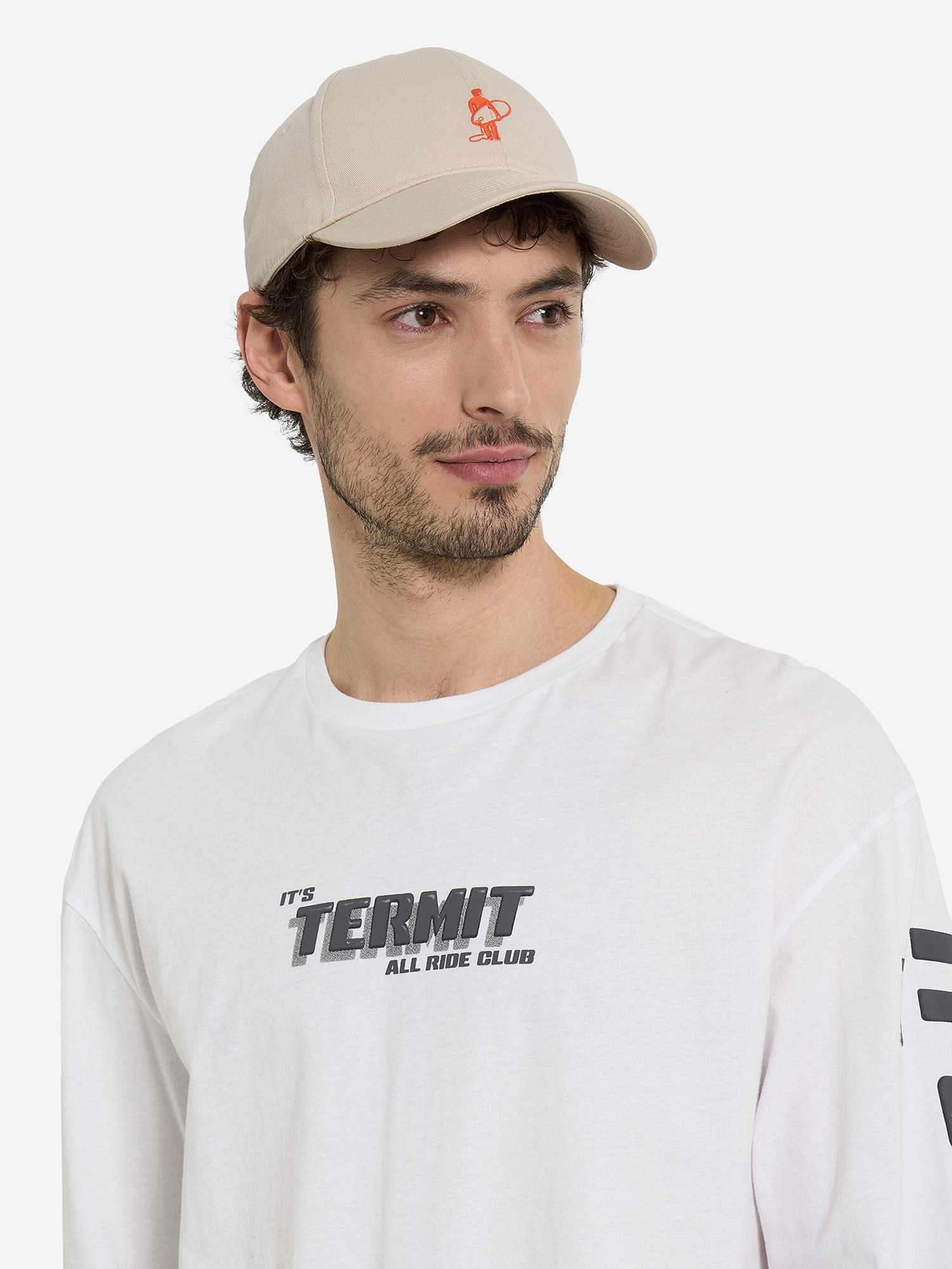 фото Бейсболка termit, бежевый