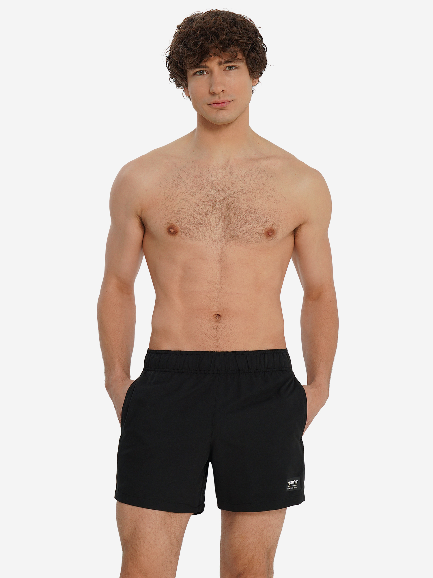 Изображение товара Мужские плавательные шорты Termit с регулируемым поясом и карманами для активного отдыха