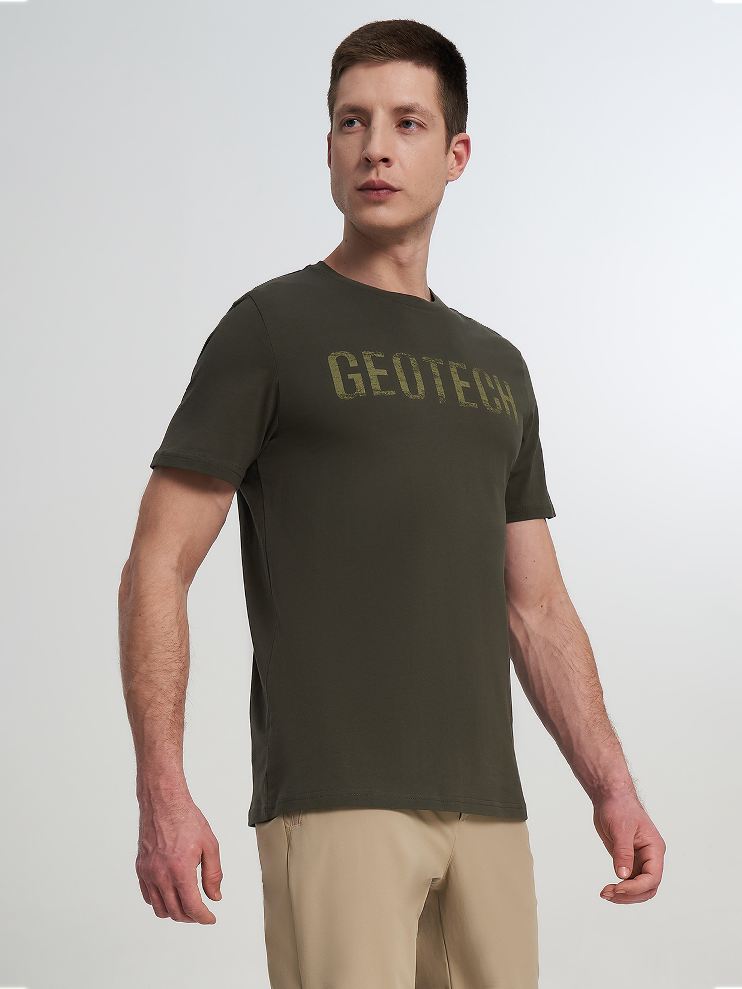 

Футболка мужская Geotech, Зеленый