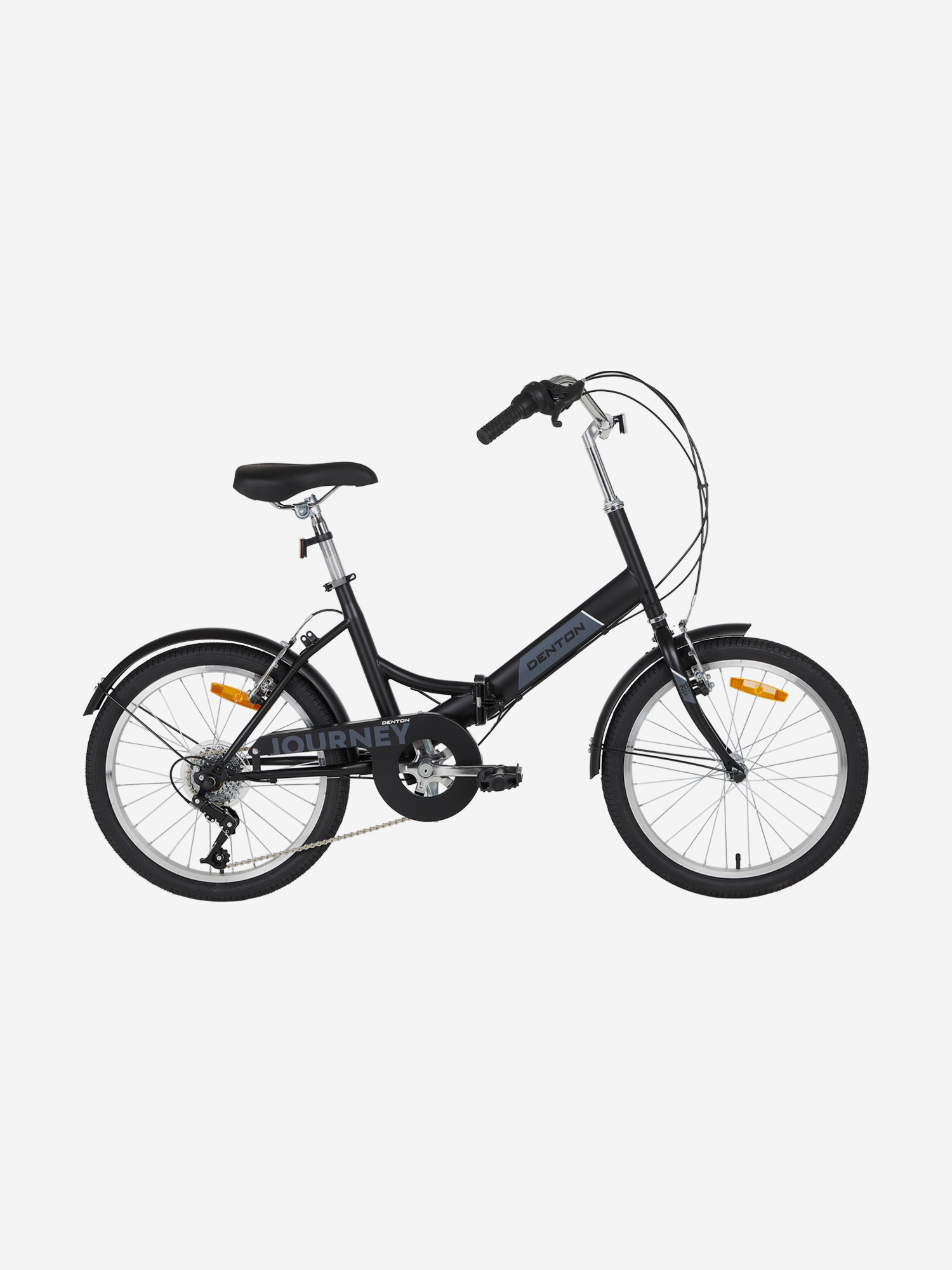 

Велосипед складной Denton Journey 20", 2023, Черный
