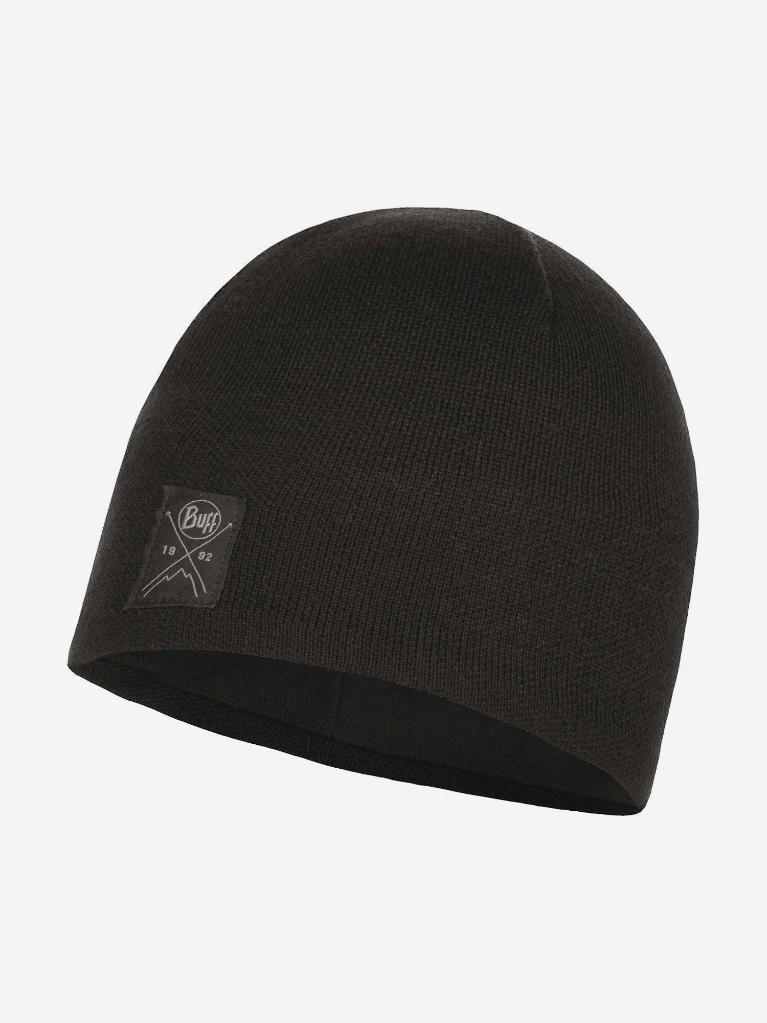 

Шапка Buff Knitted & Fleece Band Hat SOLID Black, Черный