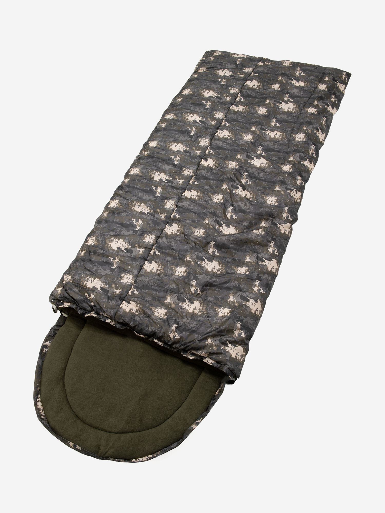 Изображение товара Зимний утепленный спальный мешок Huntsman Аляска с подголовником до -25°C