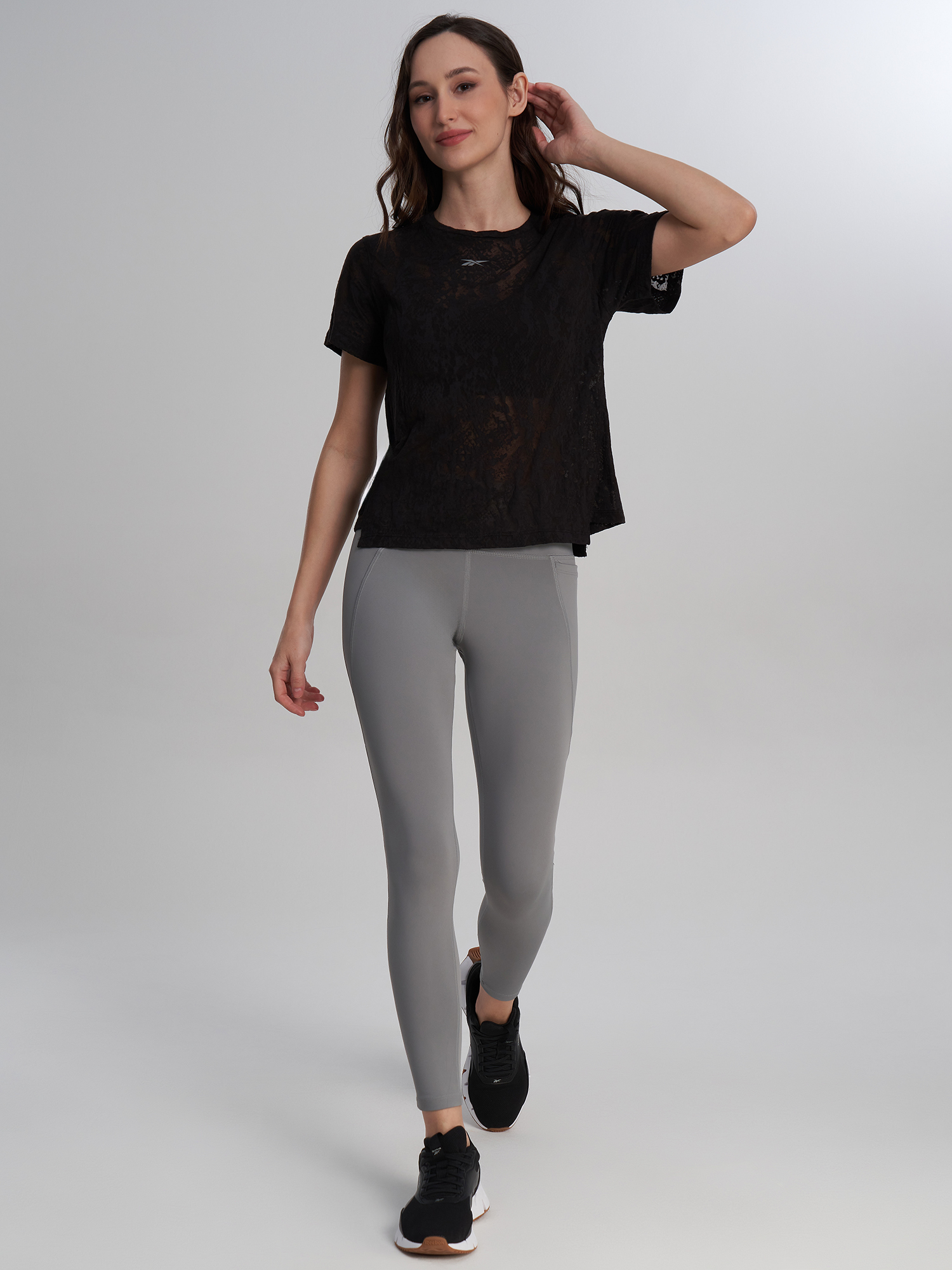 Футболка женская Reebok Lux, Черный 5