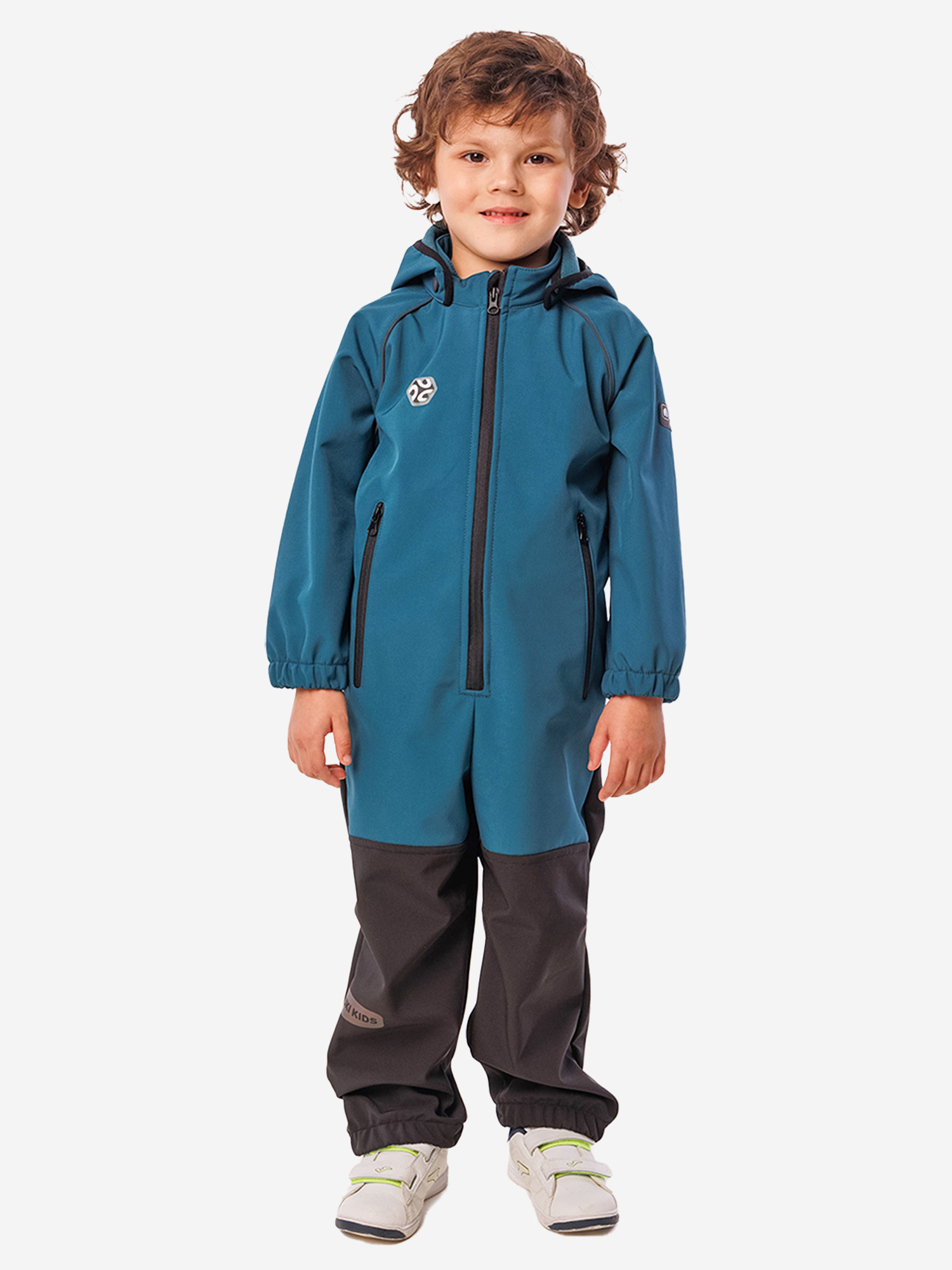 

Комбинезон из софтшелла детский UKI KIDS, Зеленый