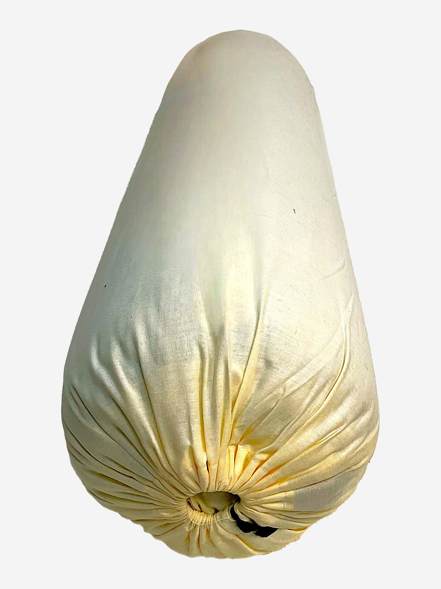 Изображение товара Болстер для йоги Айенгара сливочный 75 см шерстяной с хлопковым чехлом