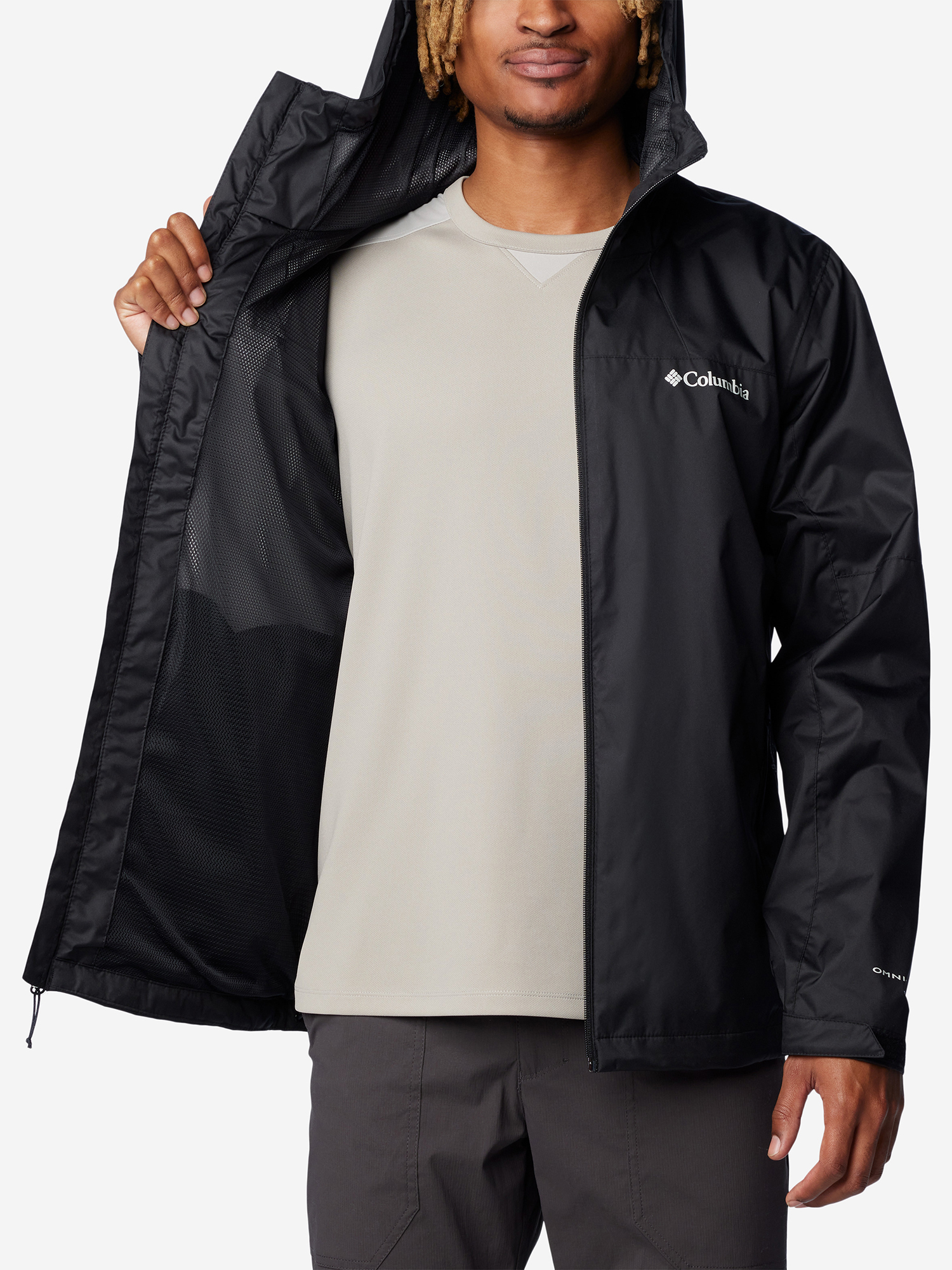 Куртка мембранная мужская Columbia Inner Limits III Jacket, Черный 2071211CLB-010, размер 56 - фото 6