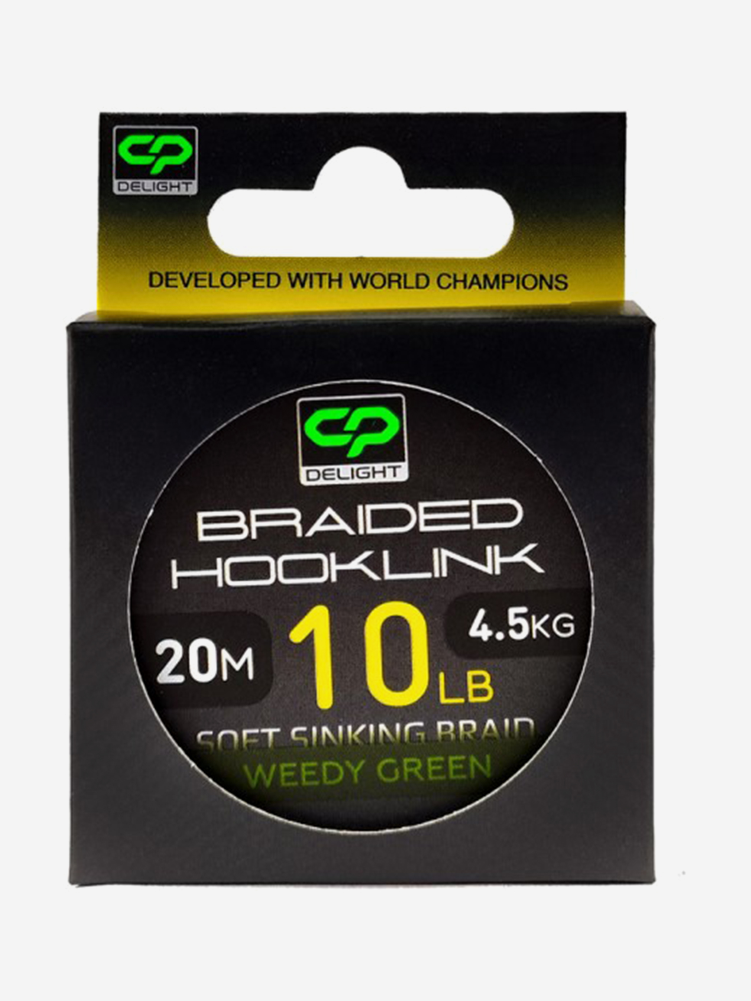Изображение товара Поводковый материал CARP PRO Delight Sinking Hooklink зеленый 10lb 20м, 10lb/20м Изображение товара Поводковый материал CARP PRO Delight Sinking Hooklink зеленый 10lb 20м, 10lb/20м