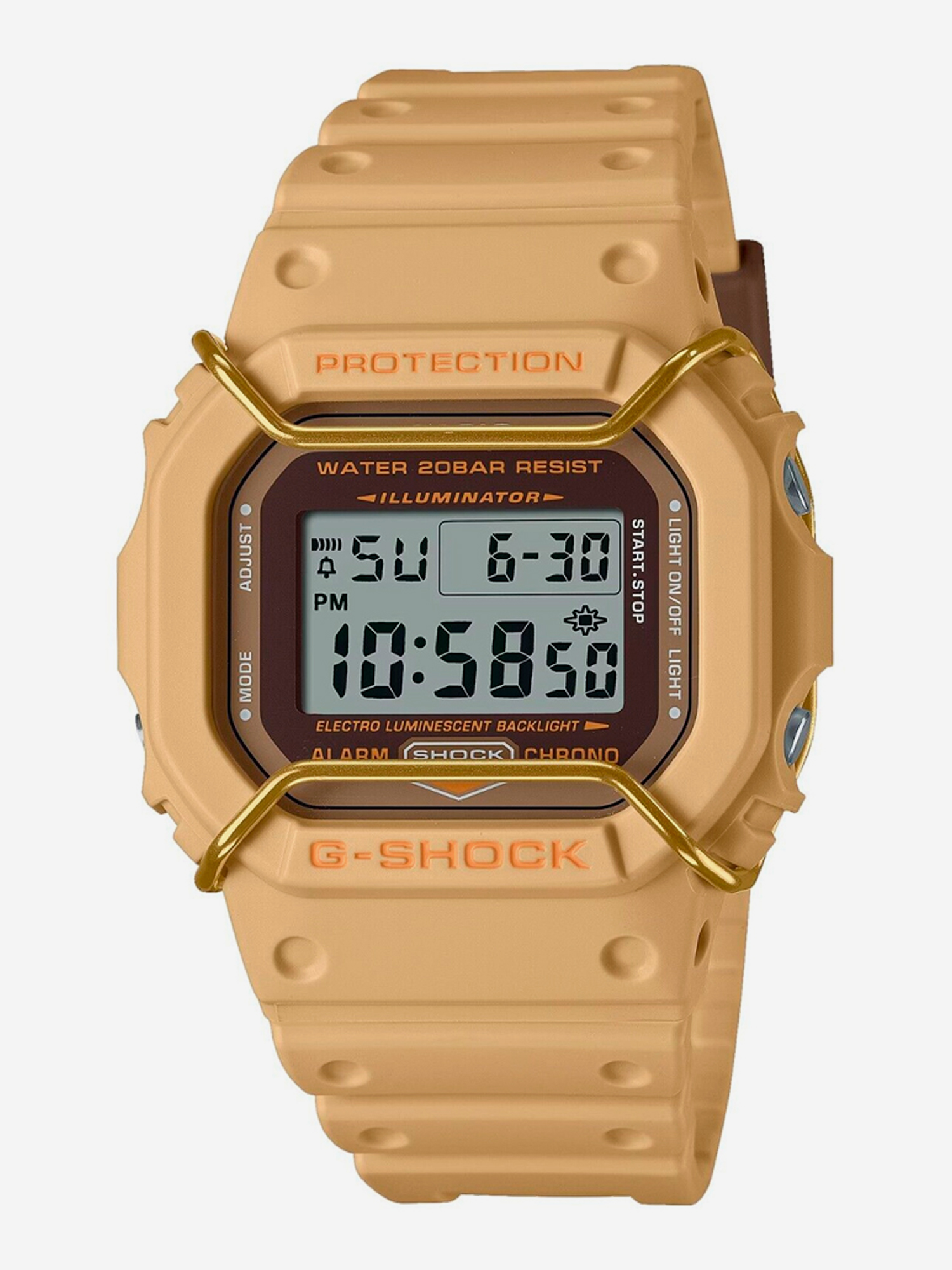 

Спортивные часы CASIO DW-5600PT-5E, Золотой